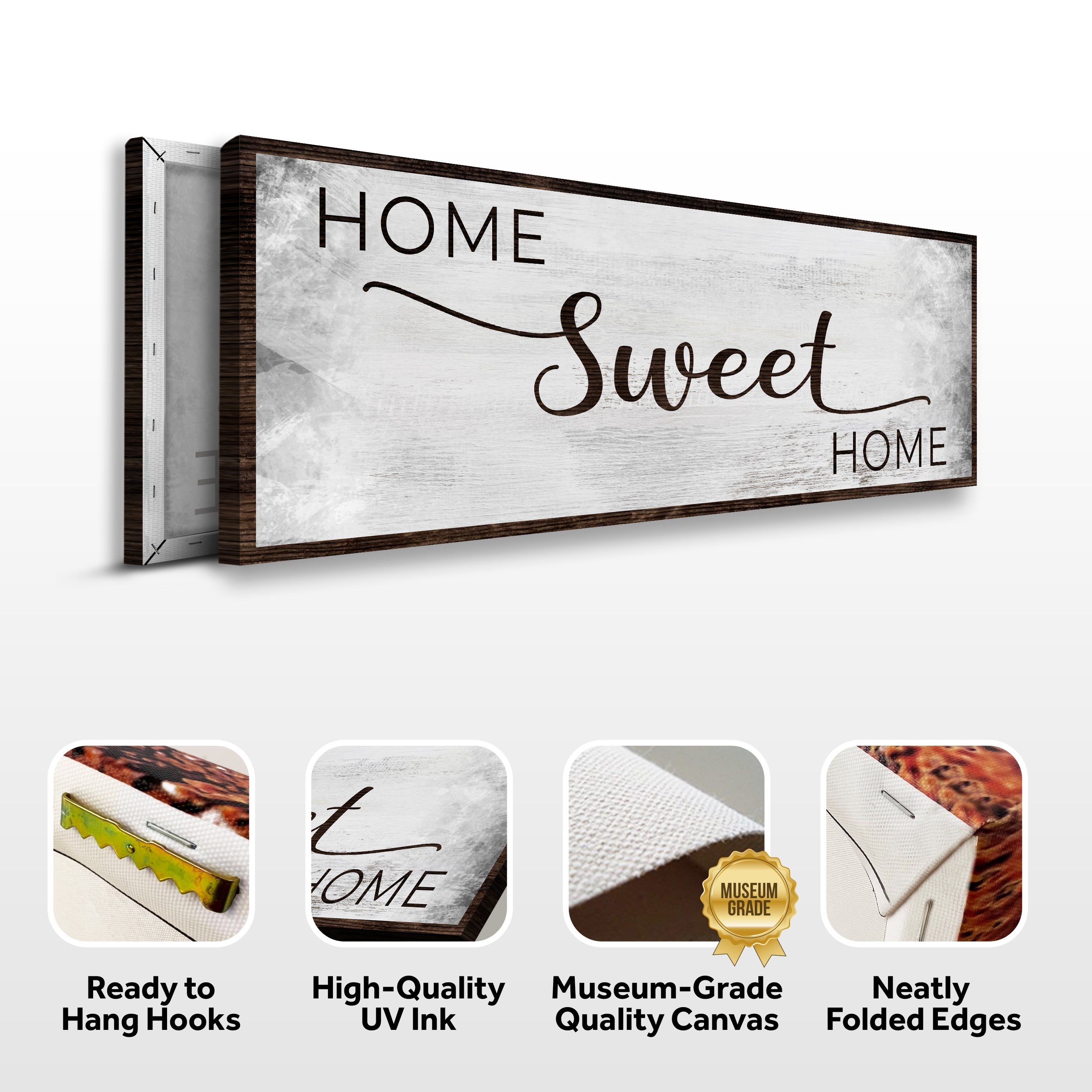 Home Sweet Home Grunge Sign on sale at MyriadMart