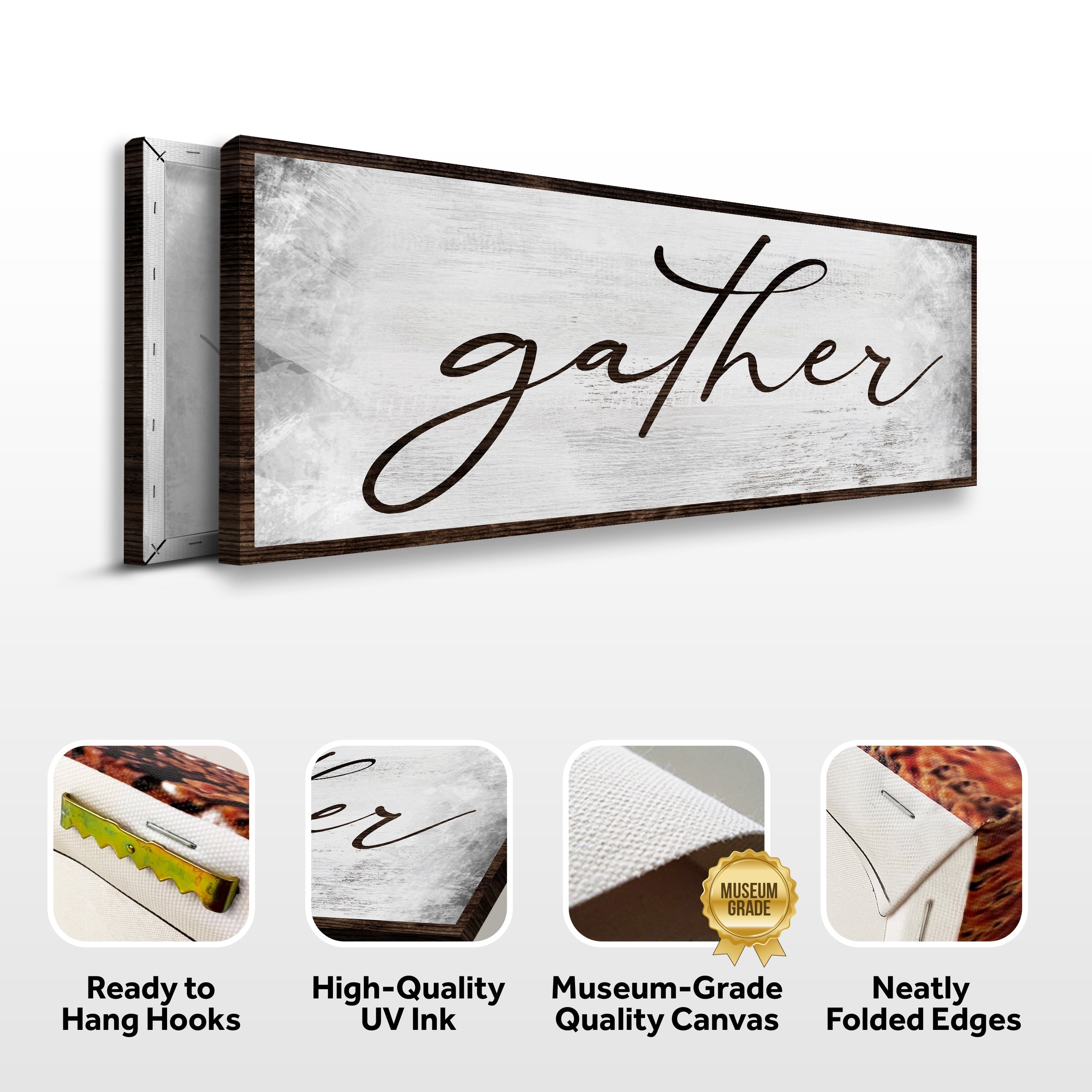 Gather Grunge Sign on sale at MyriadMart