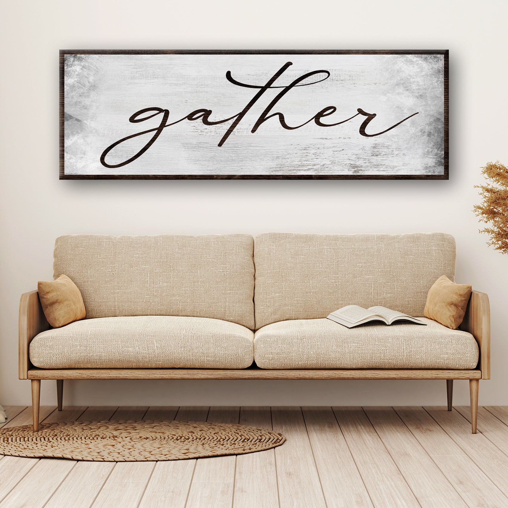 Gather Grunge Sign on sale at MyriadMart