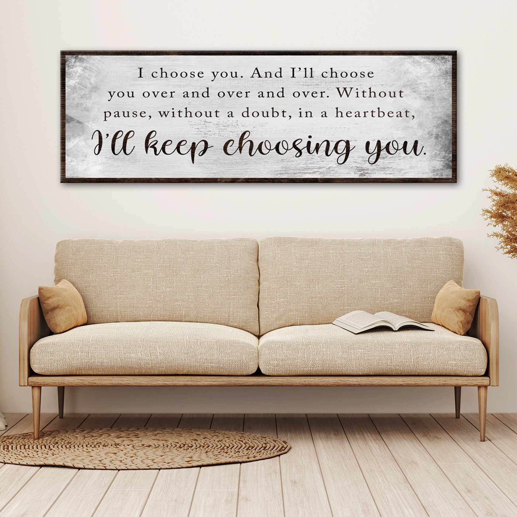 I'll Keep Choosing You Sign II on sale at MyriadMart