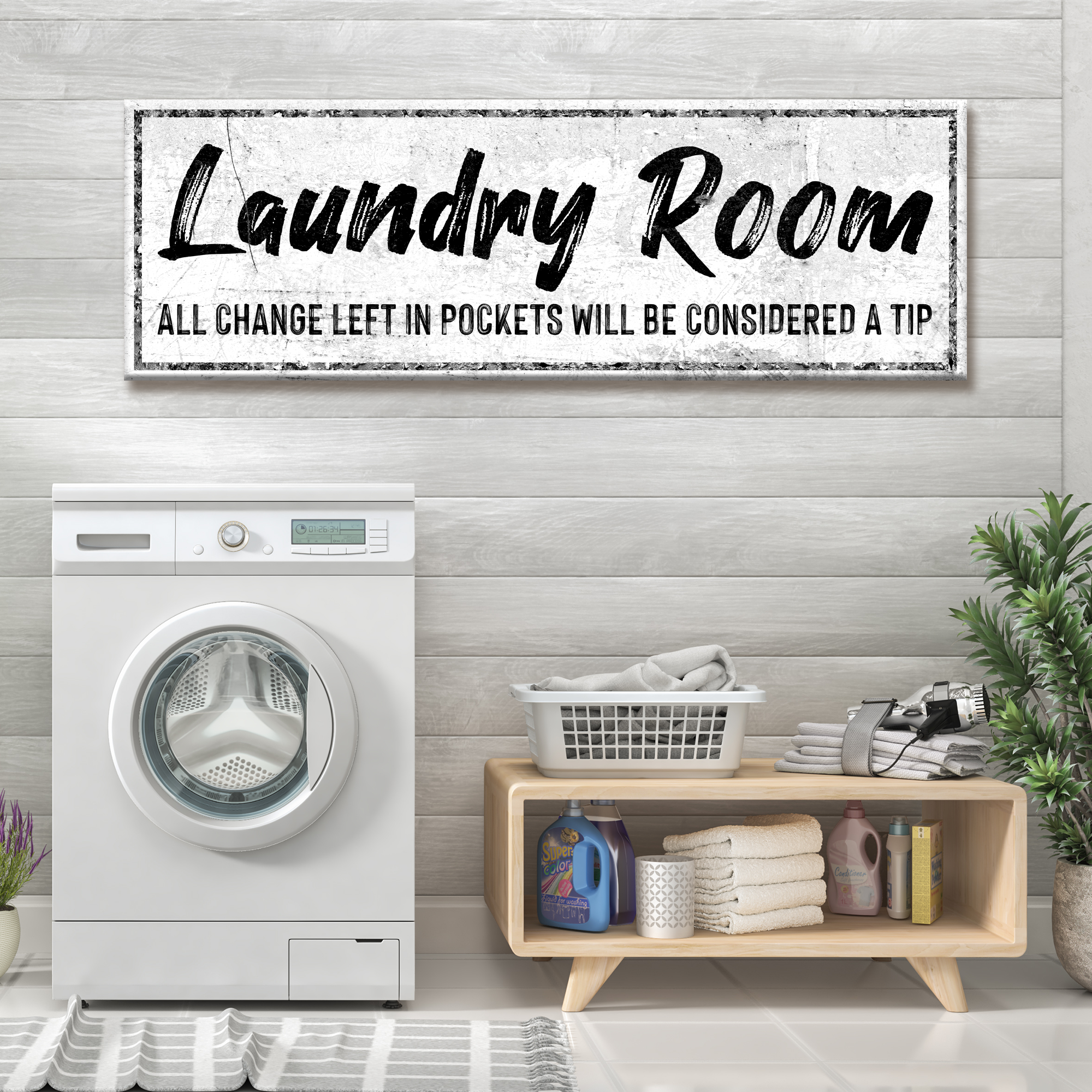 Laundry Room Sign II on sale at MyriadMart