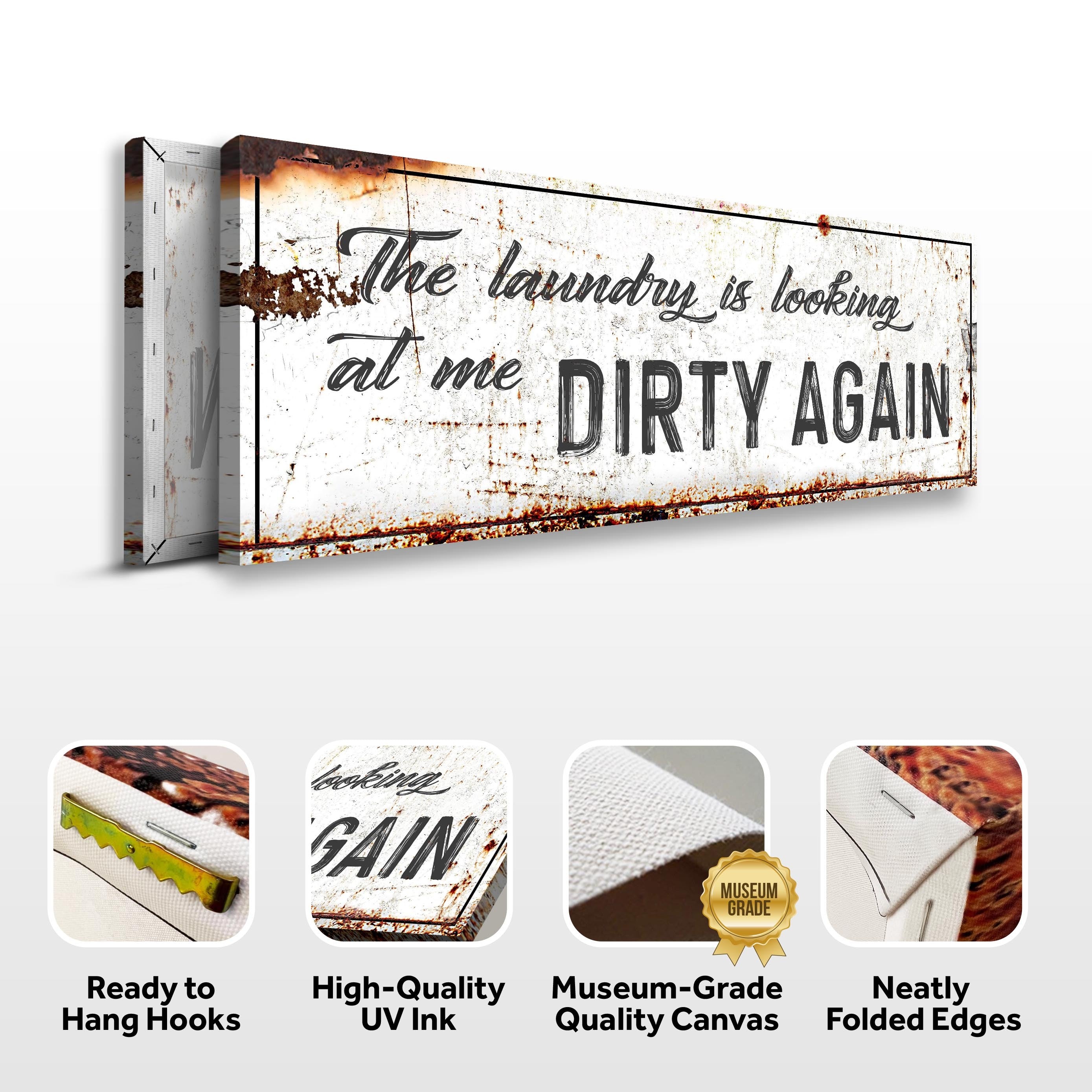 Dirty Laundry Sign on sale at MyriadMart