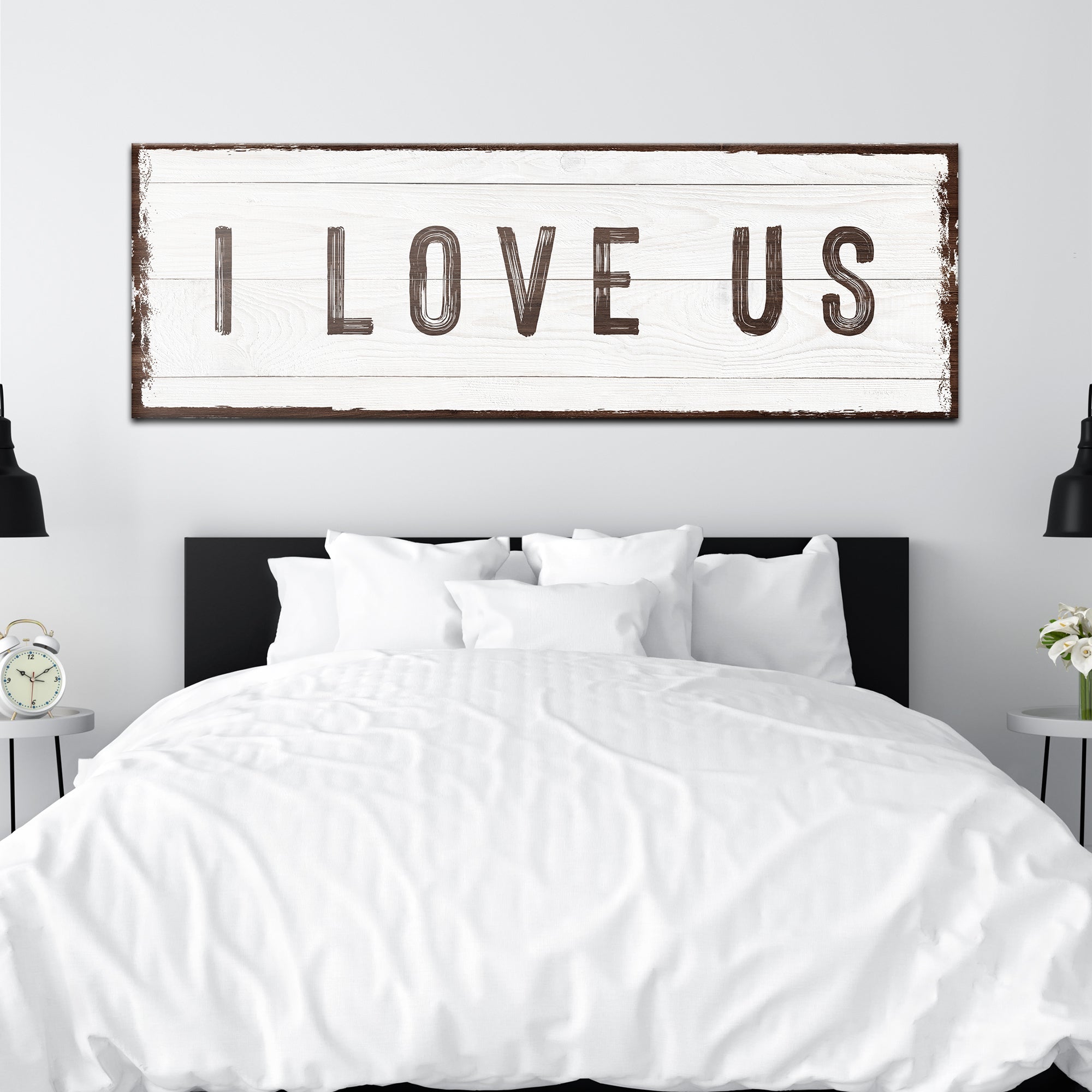 I Love Us Sign on sale at MyriadMart