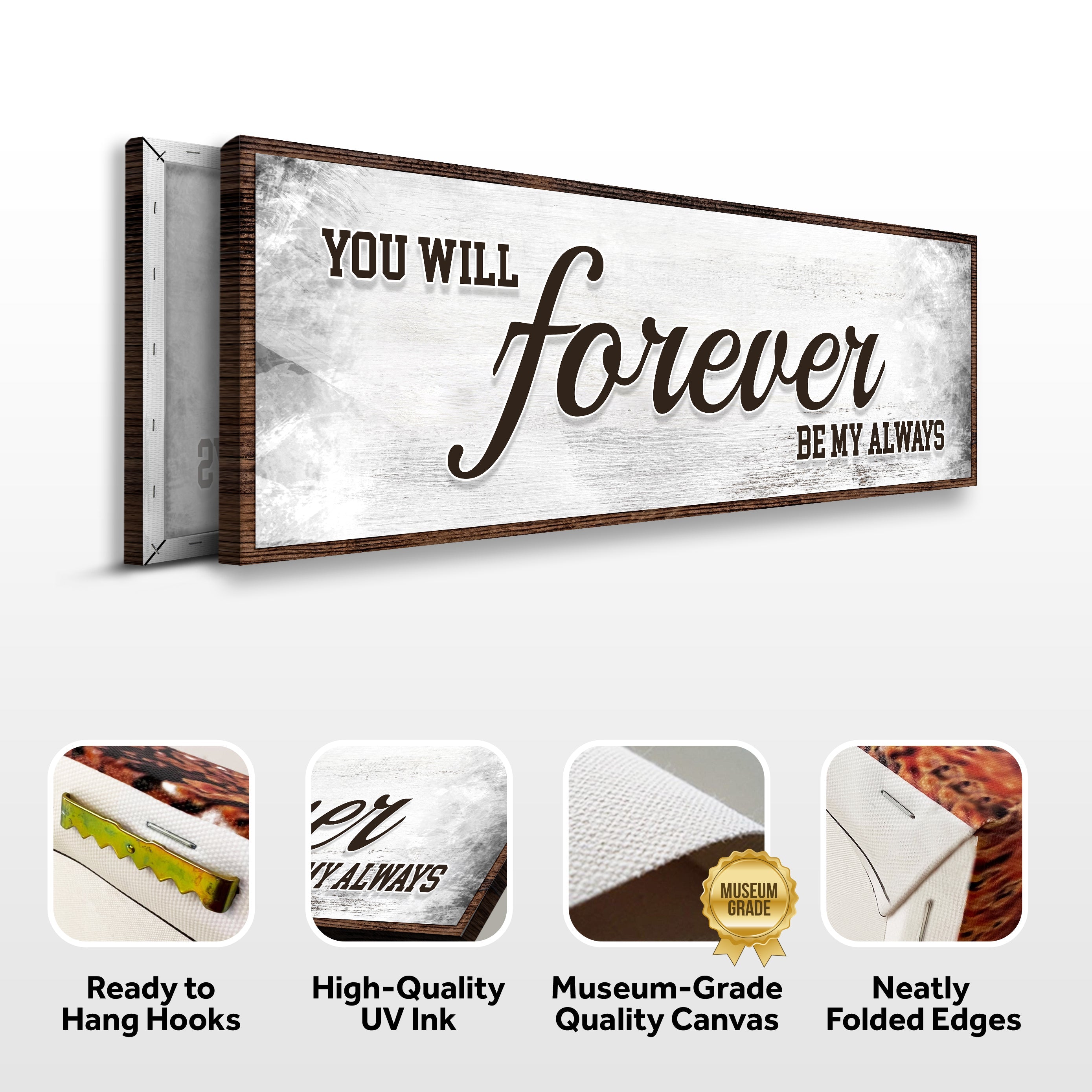You Will Forever Be My Always Sign II on sale at MyriadMart