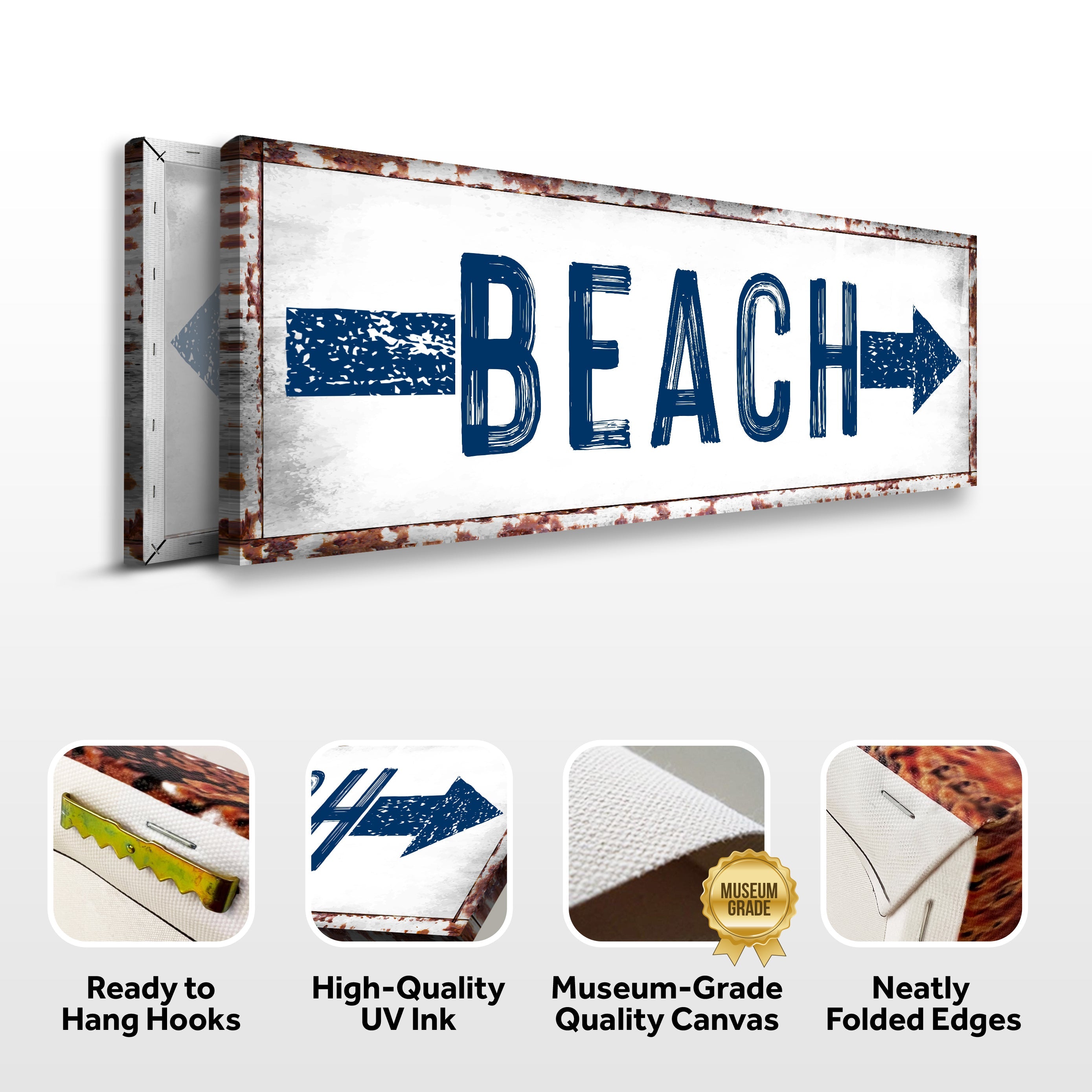 Beach Arrow Sign on sale at MyriadMart