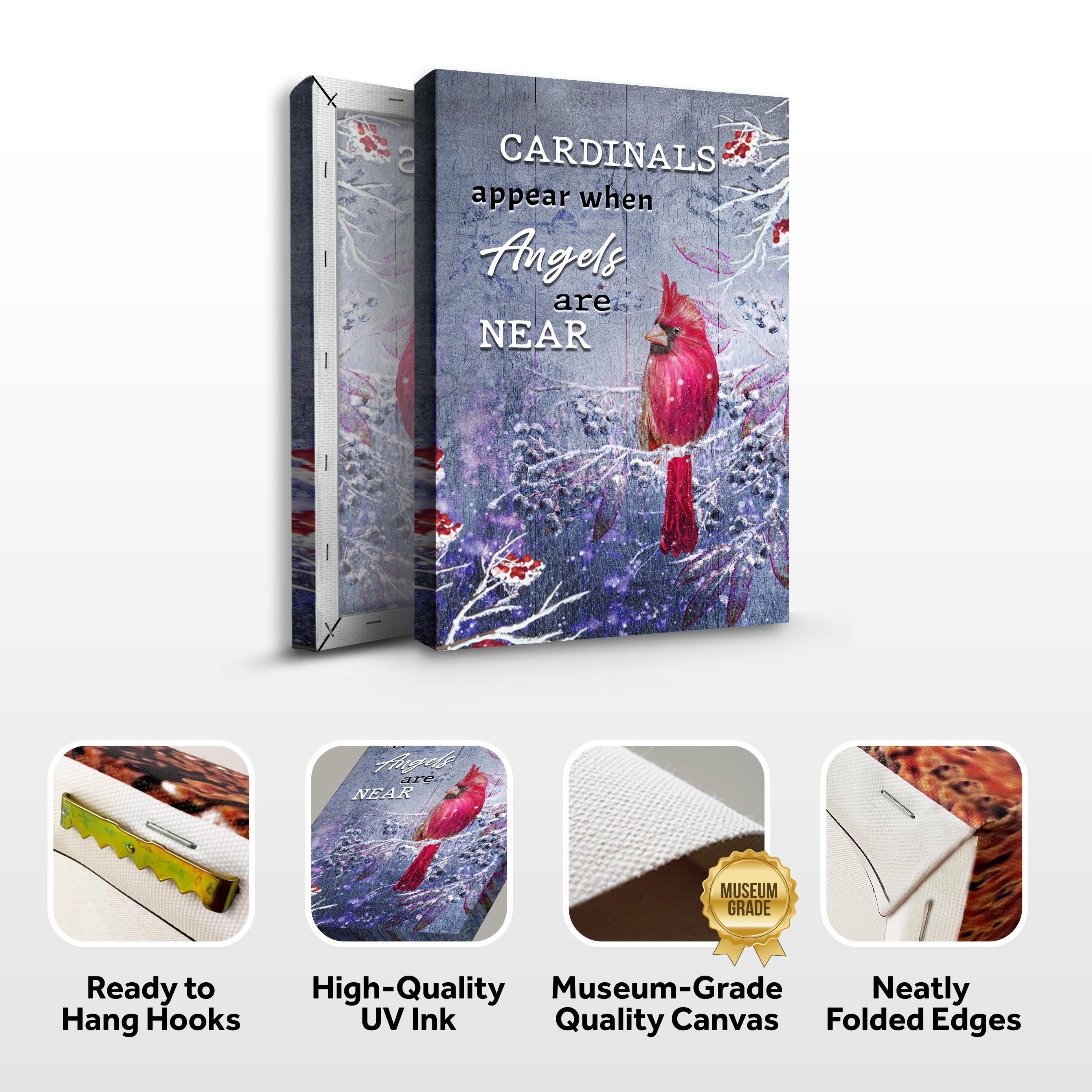 Cardinals Appear When Angels Are Near Sign III on sale at MyriadMart