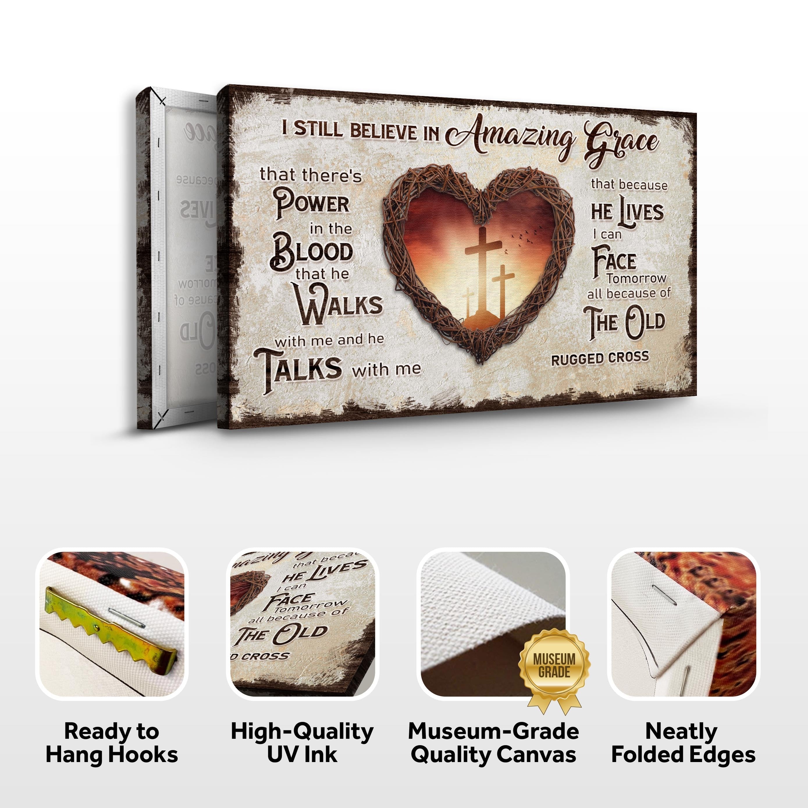 I Still Believe In Amazing Grace Sign V on sale at MyriadMart