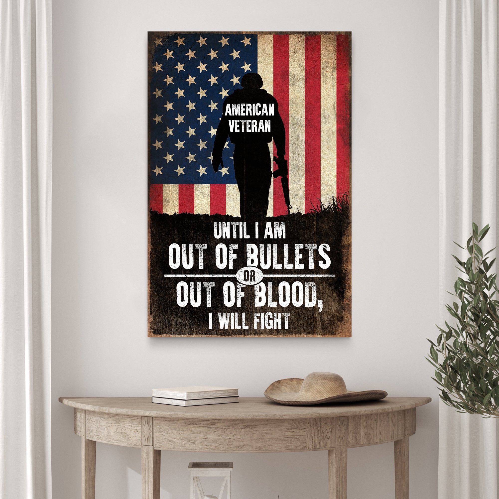 Until I Am Out Of Bullets Sign on sale at MyriadMart