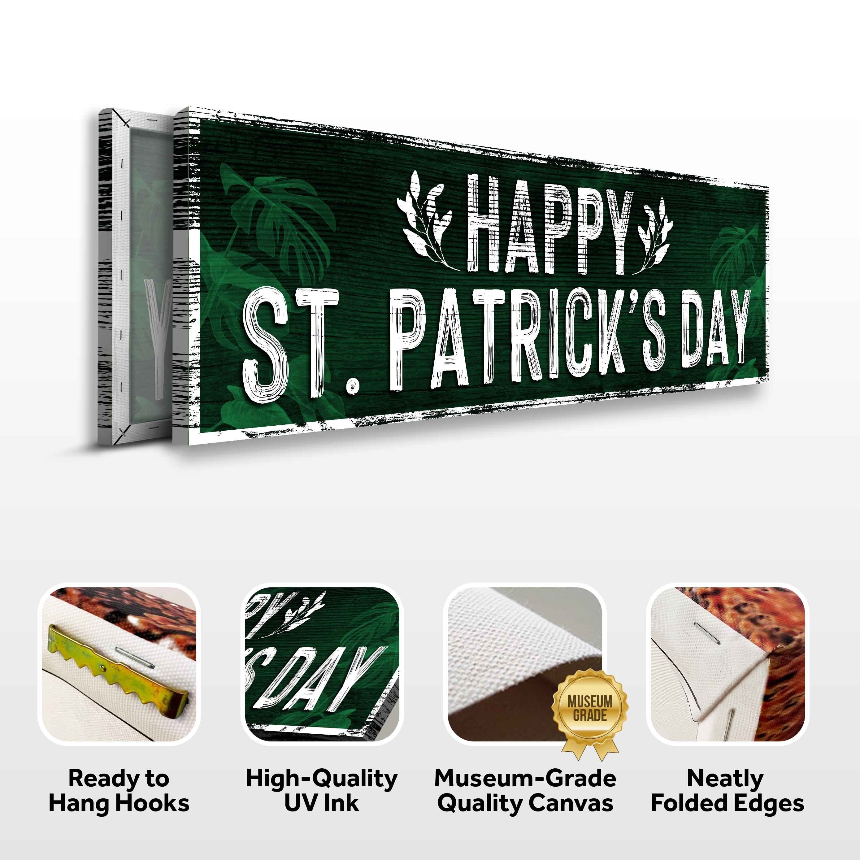Happy St. Patrick's Day Sign III on sale at MyriadMart