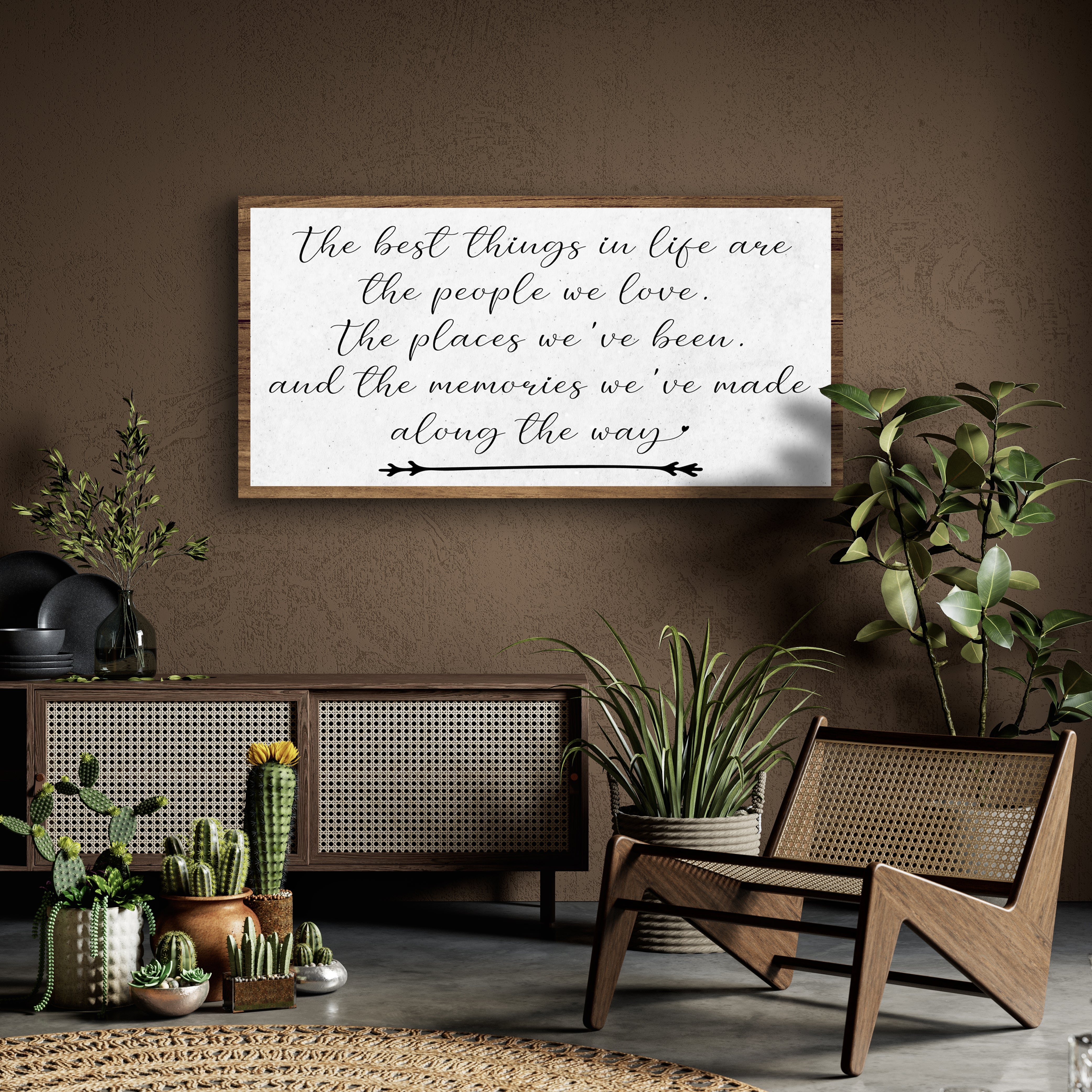 The Best Things In Life Sign II on sale at MyriadMart