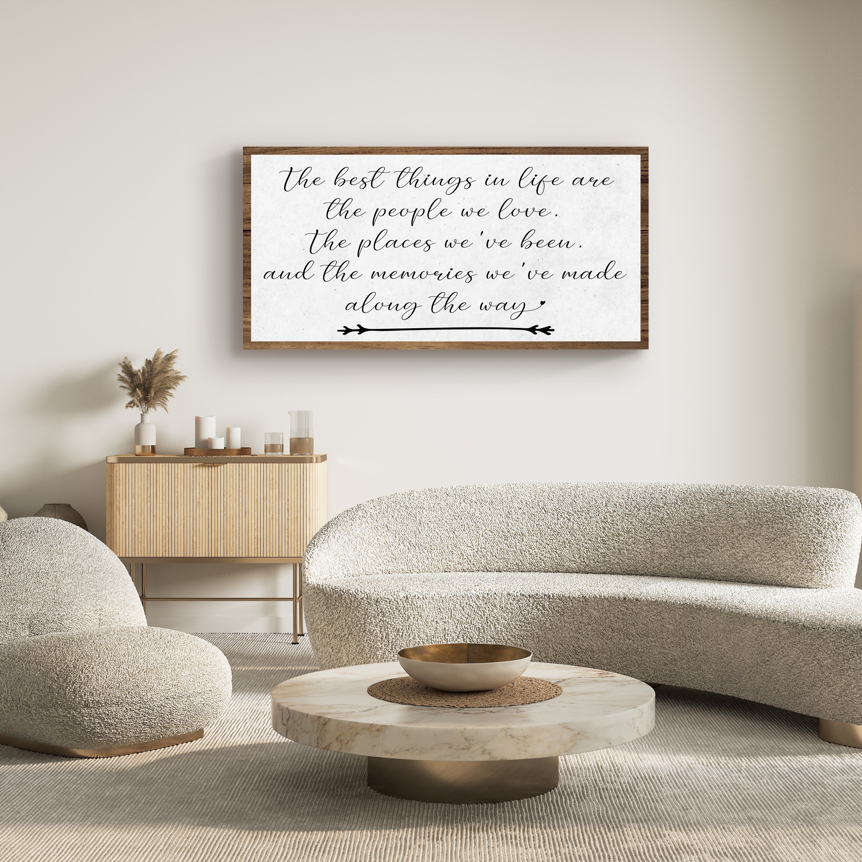 The Best Things In Life Sign II on sale at MyriadMart