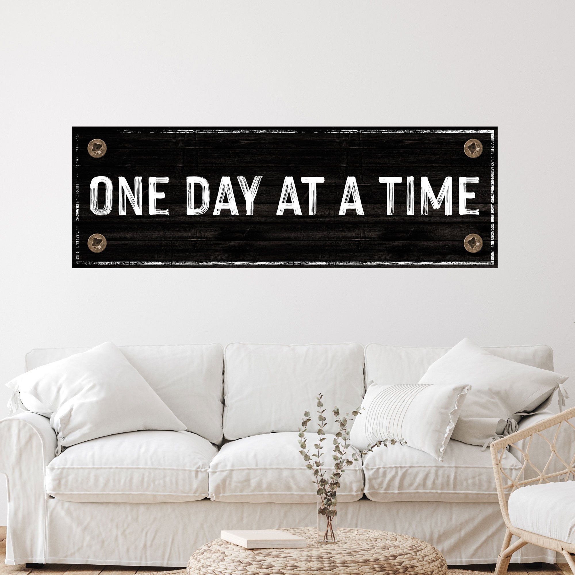 One Day At A Time Sign III on sale at MyriadMart