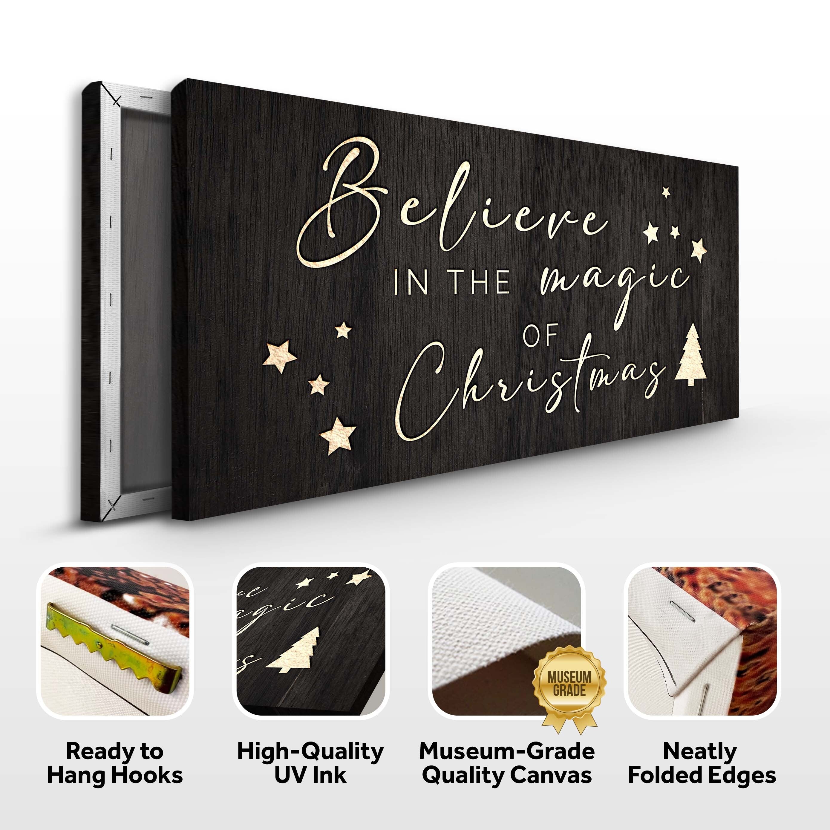 Believe In The Magic Of Christmas Sign II on sale at MyriadMart