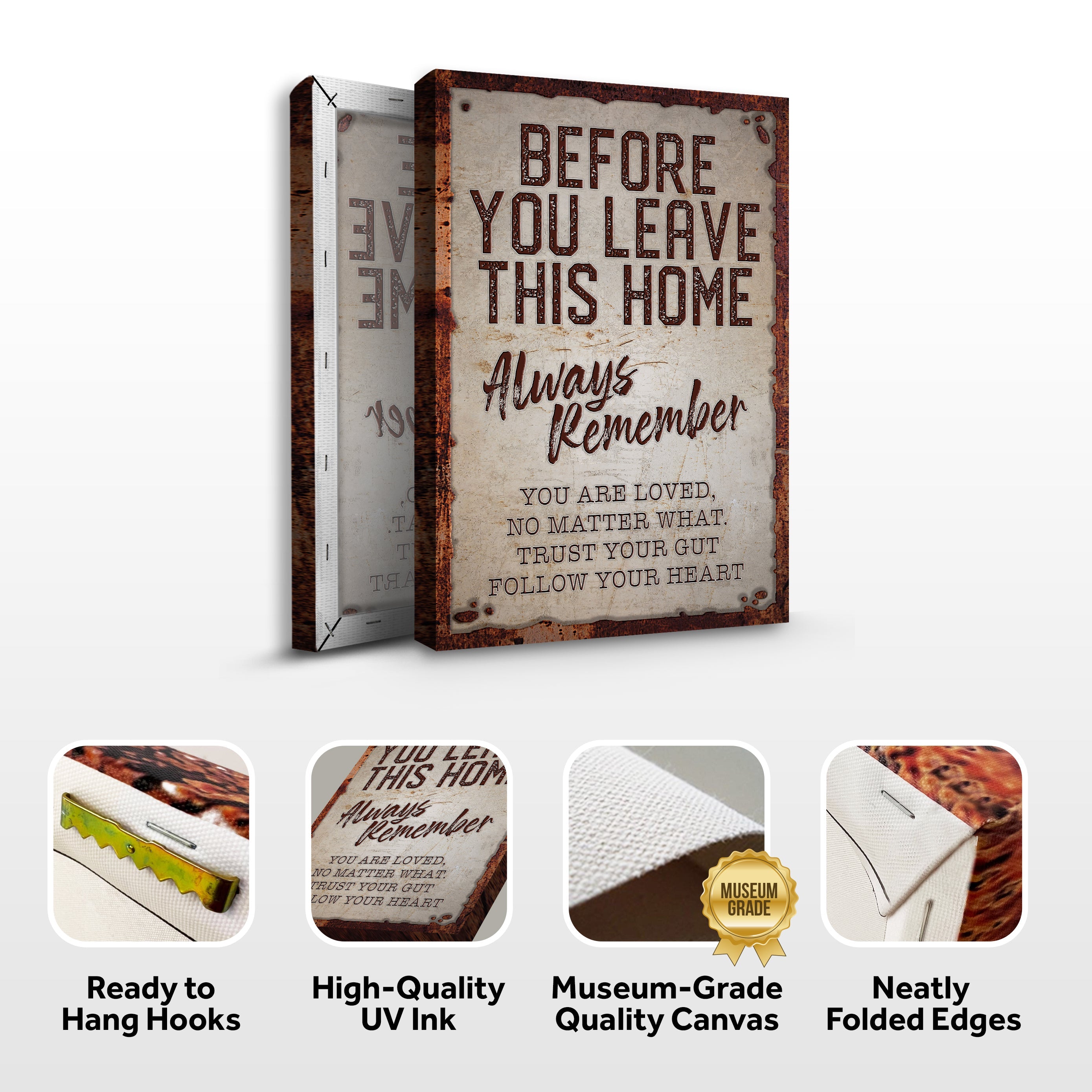 Before You Leave This Home Sign on sale at MyriadMart