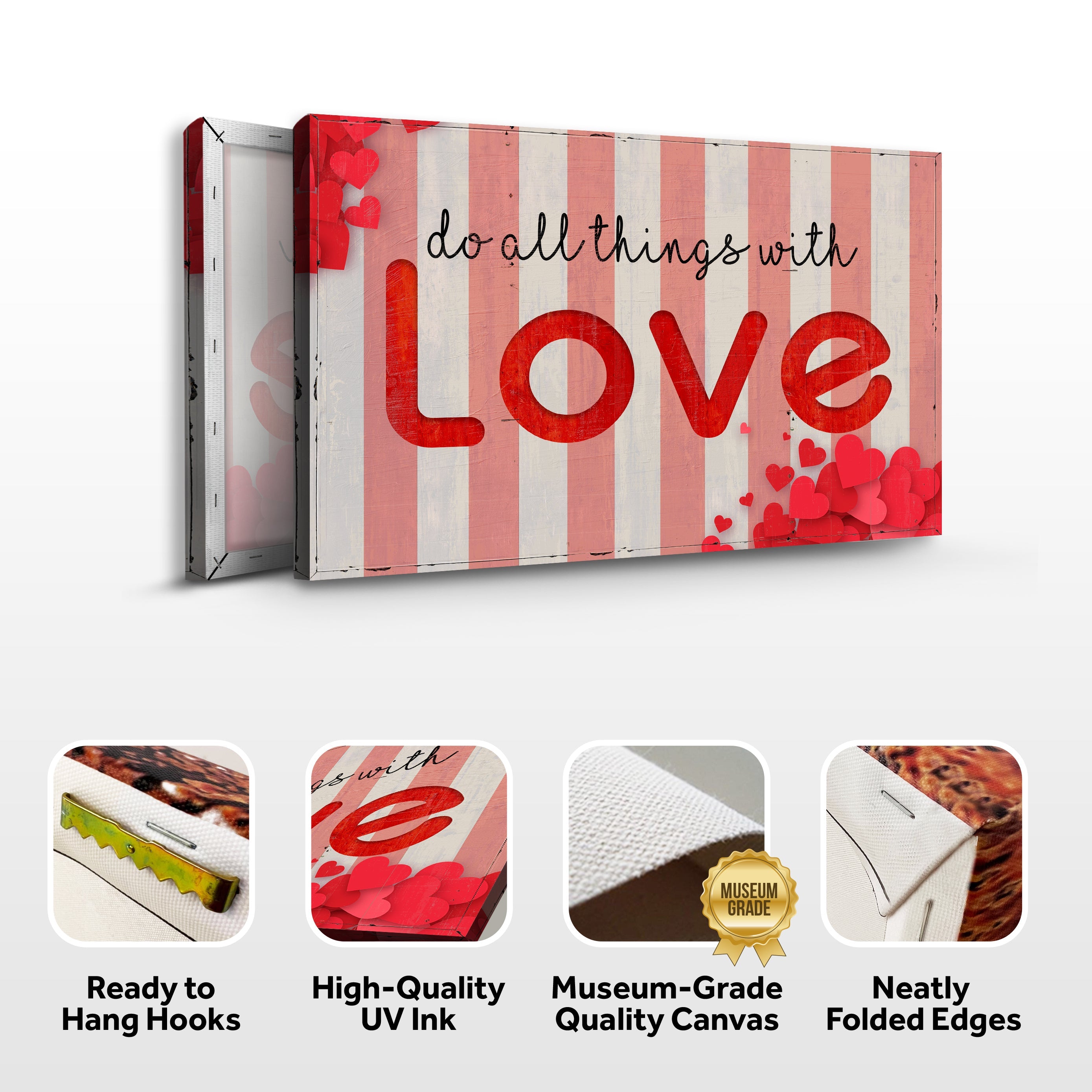 Valentines Day Sign V on sale at MyriadMart