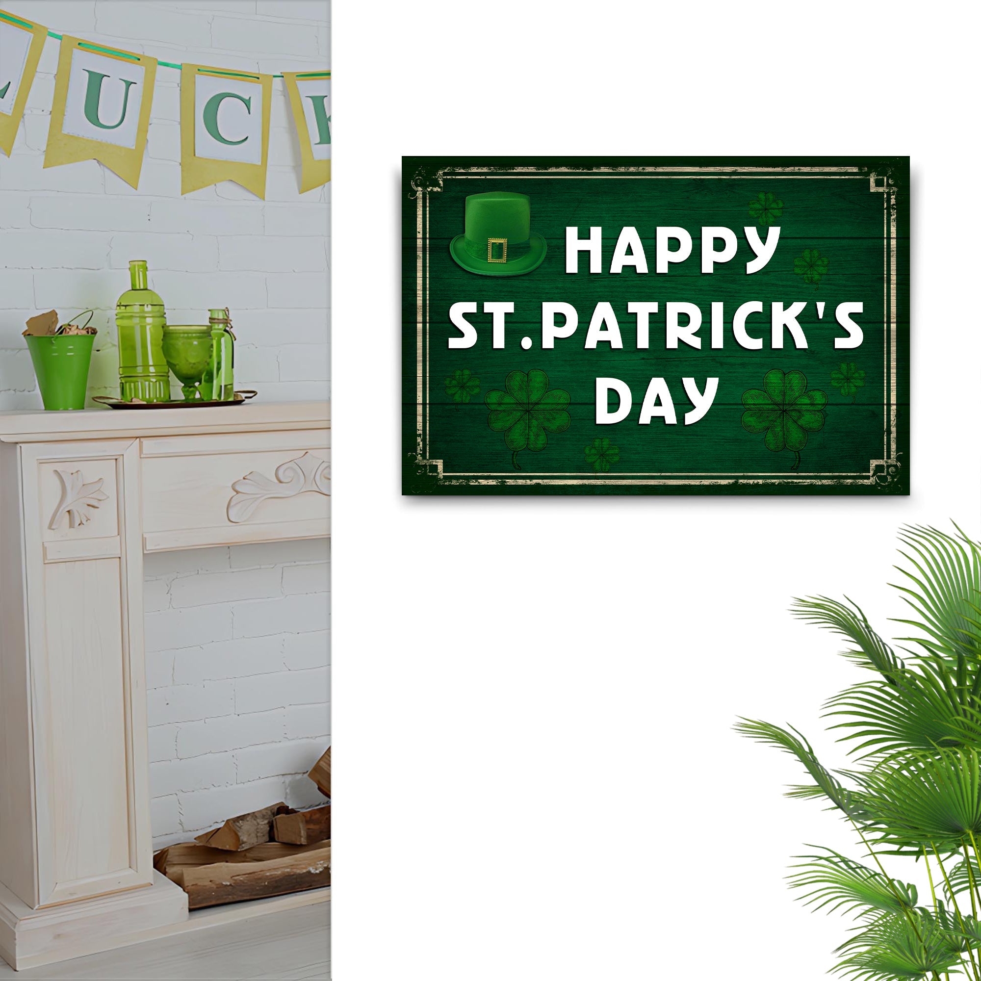 Irish For A Day, Irish Forever Sign on sale at MyriadMart