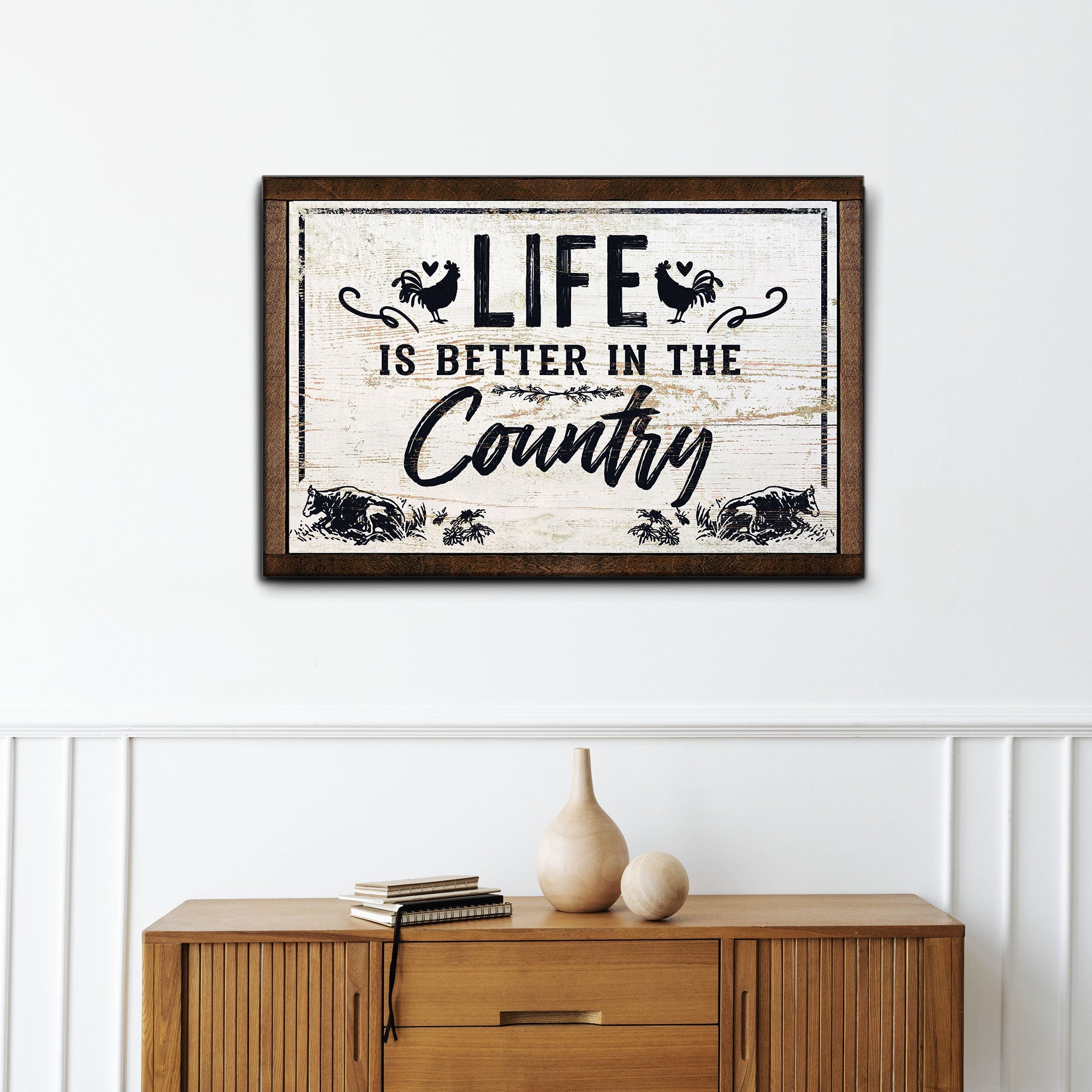 Life Is Better In The Country Sign on sale at MyriadMart