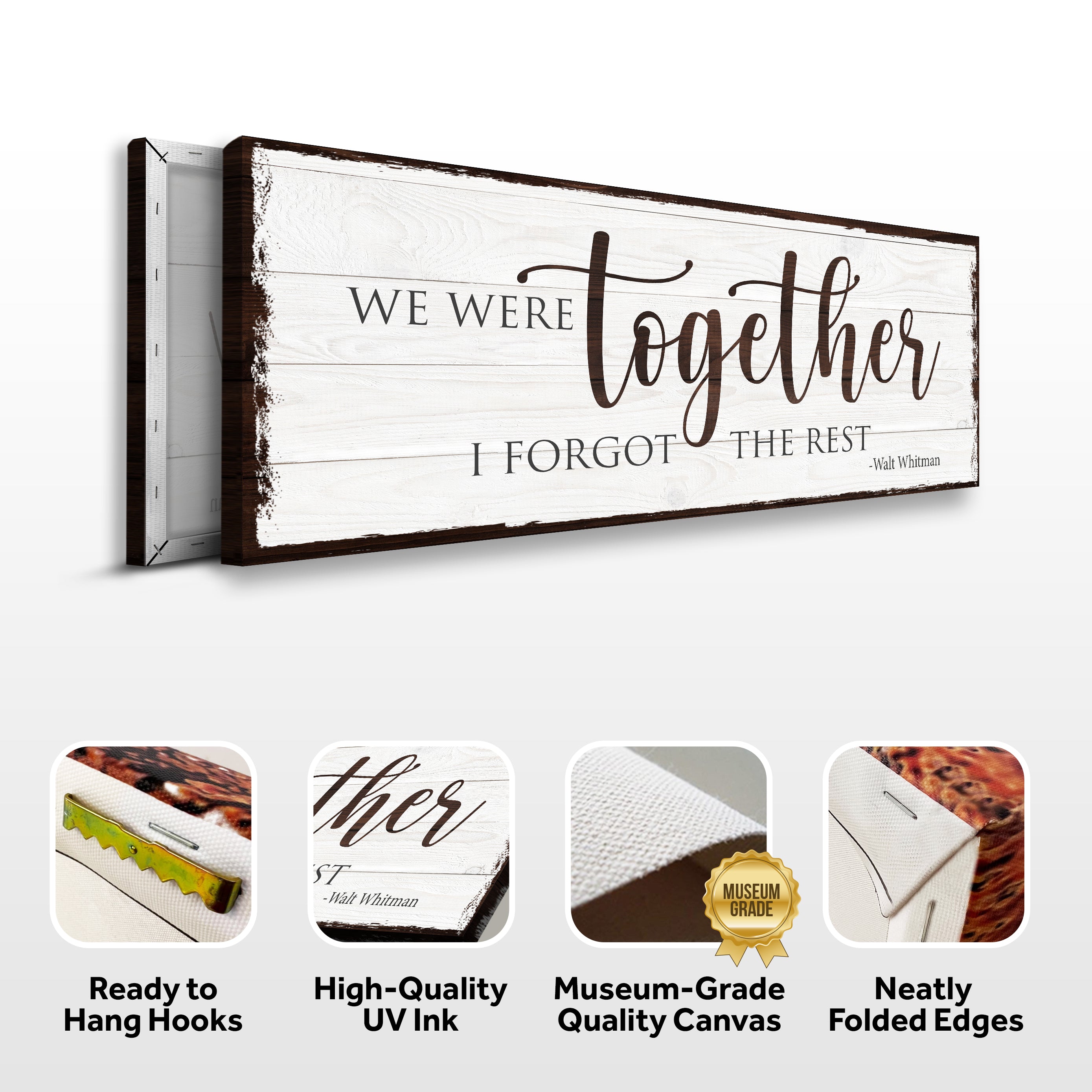 We Were Together, I Forget The Rest Sign on sale at MyriadMart