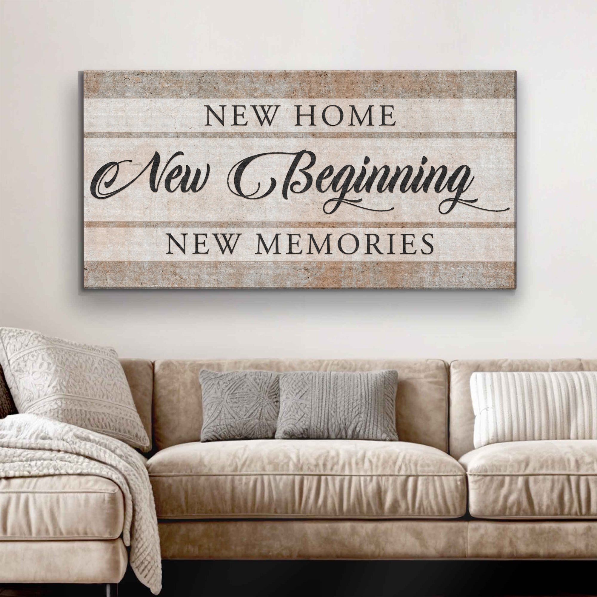 New Home New Beginning Sign VI on sale at MyriadMart