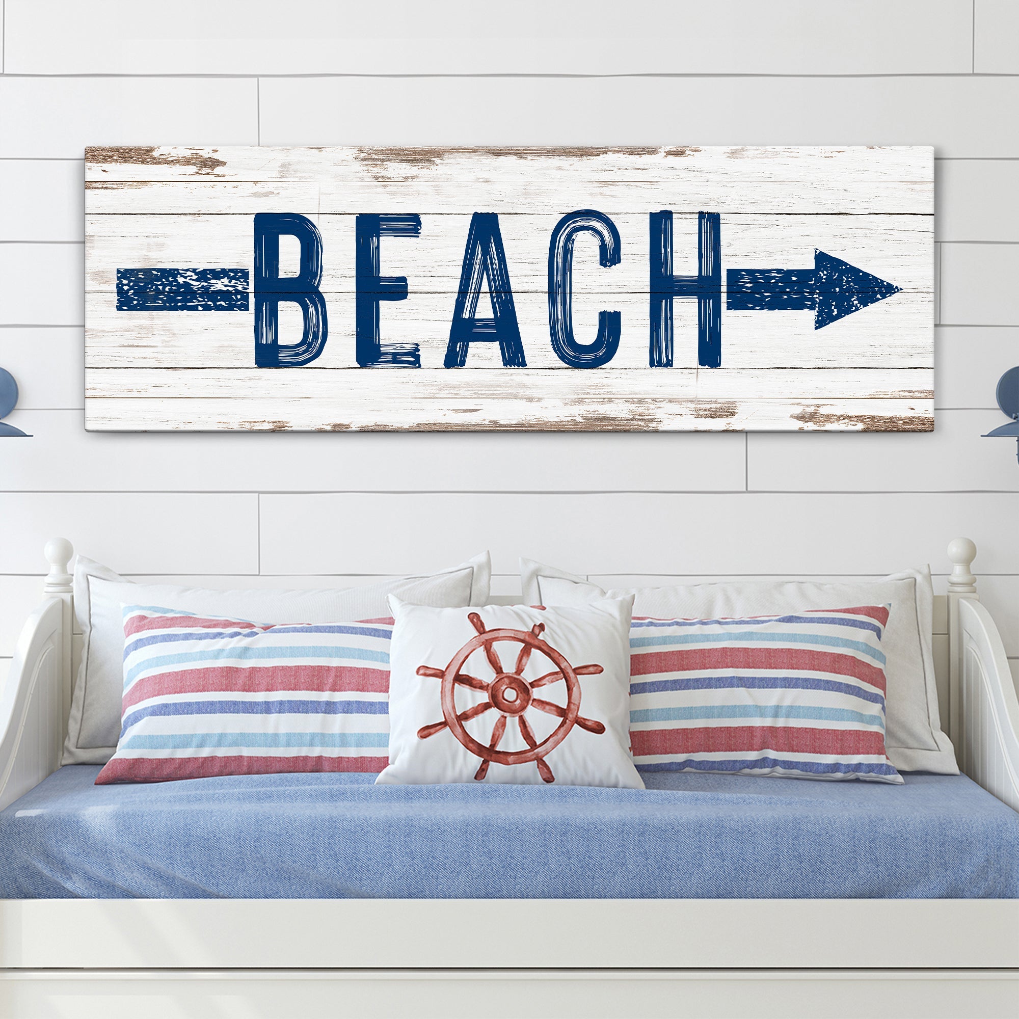 Shore Direction Arrow Beach Sign II on sale at MyriadMart