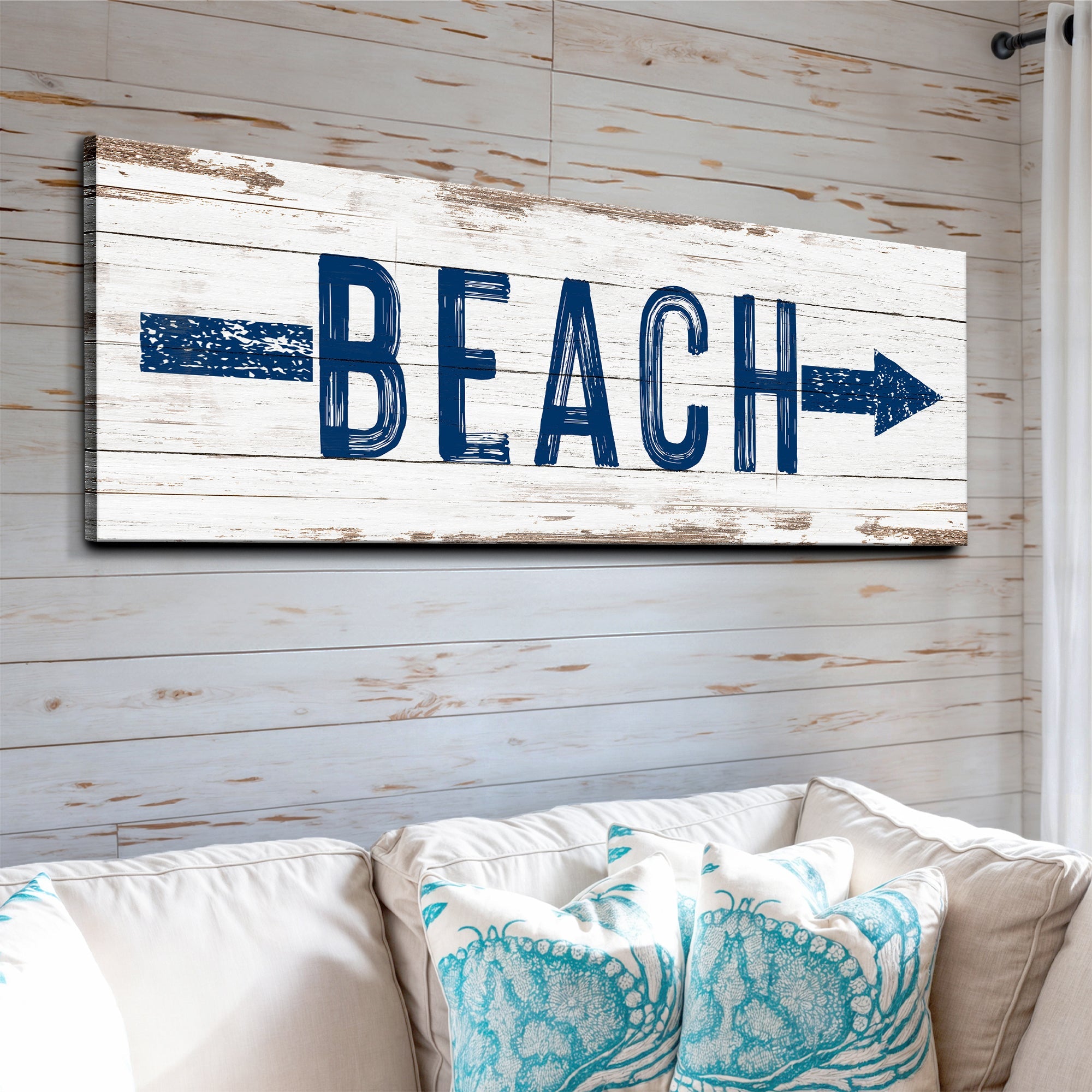 Shore Direction Arrow Beach Sign II on sale at MyriadMart
