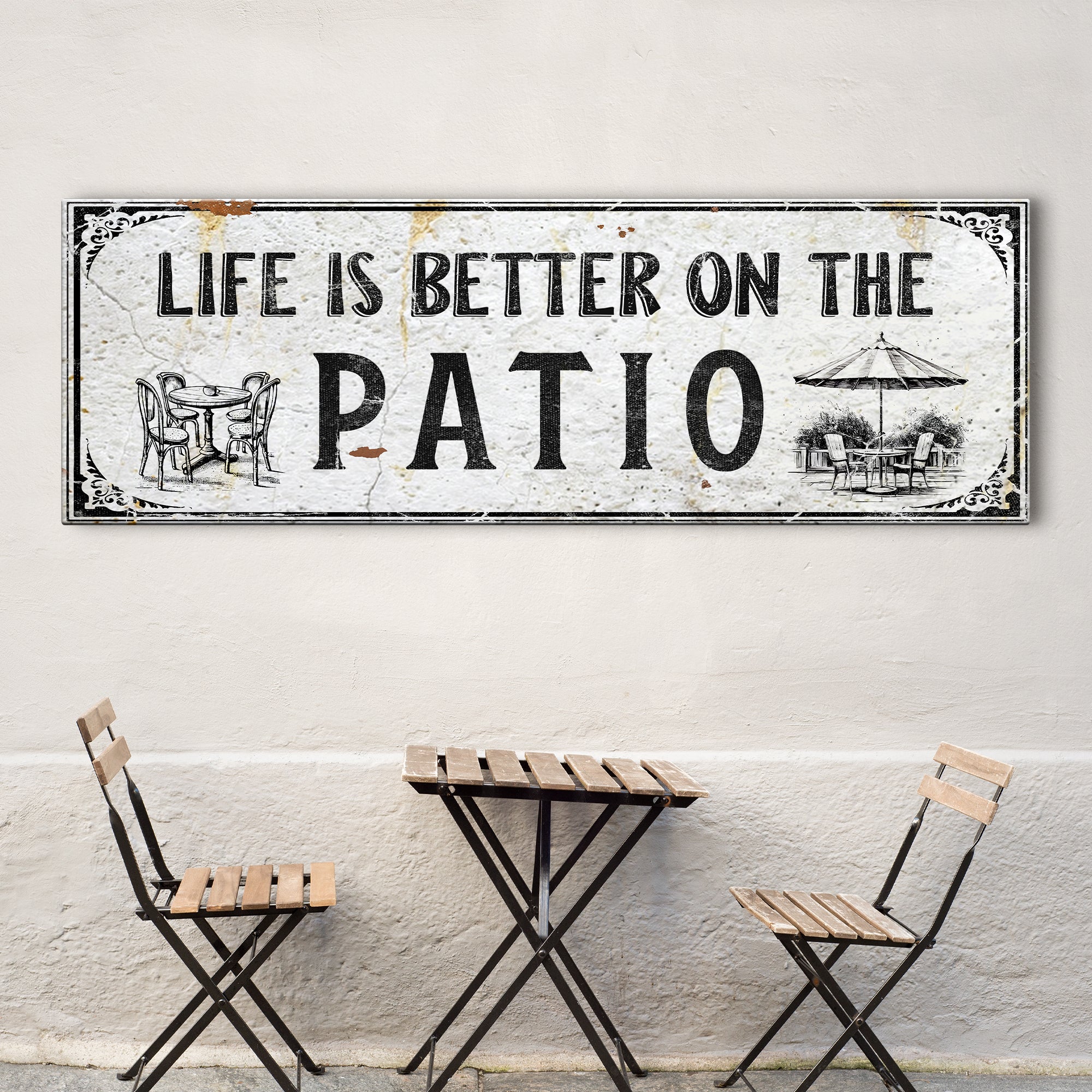 Life Is Better On The Patio Sign IV on sale at MyriadMart