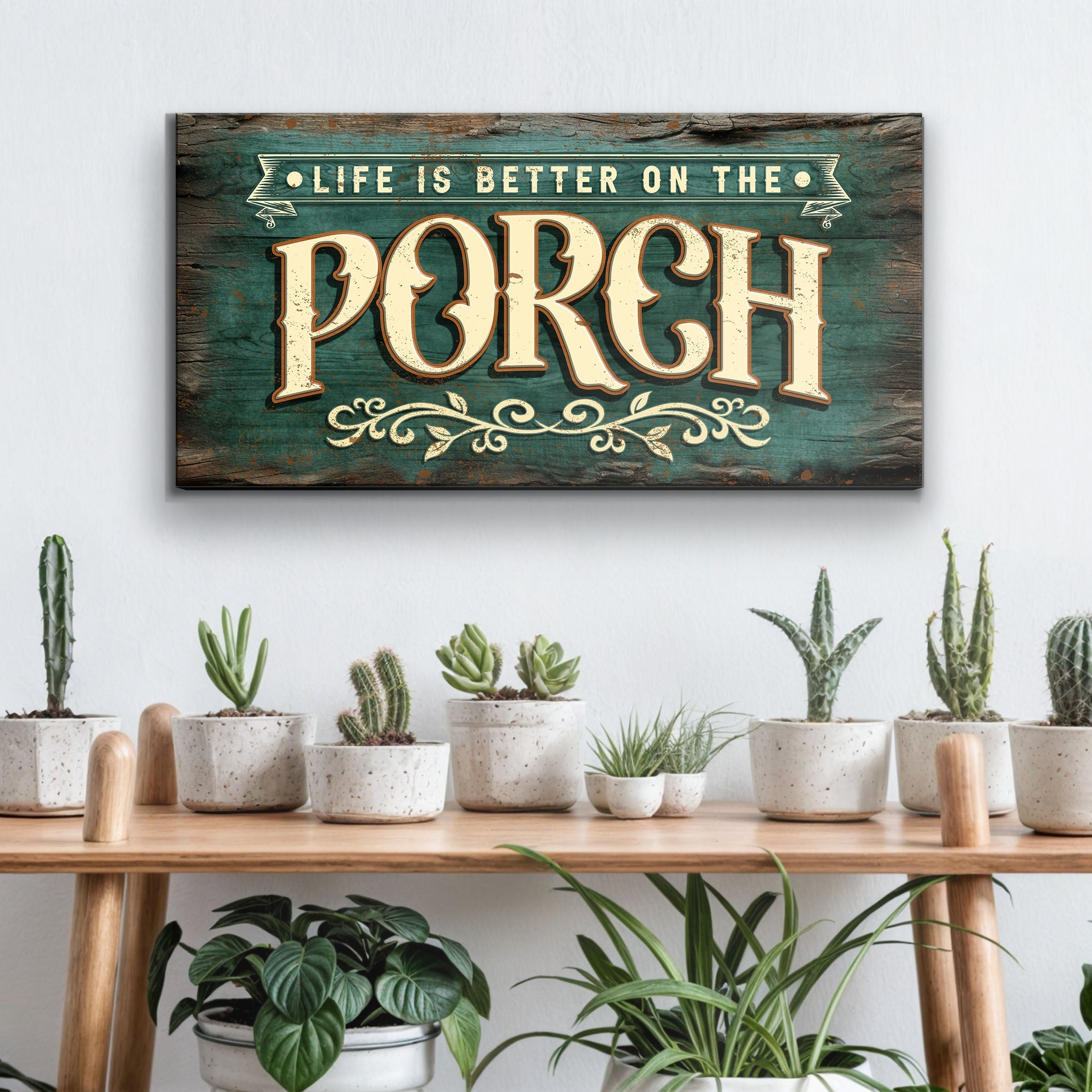 Life Is Better On The Porch Sign III on sale at MyriadMart