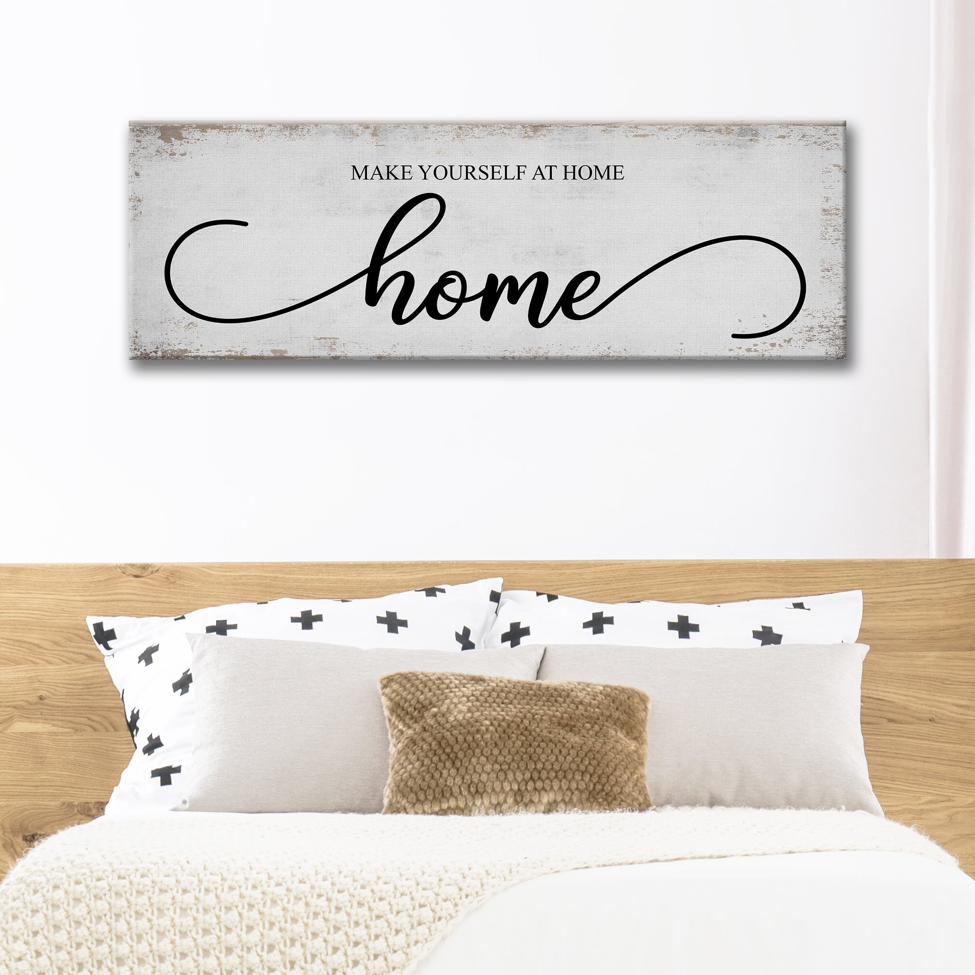 Make Yourself At Home Sign on sale at MyriadMart