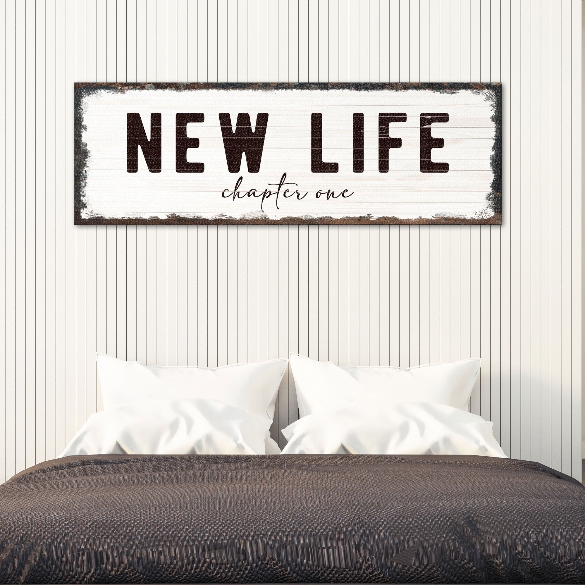 New Life Chapter One Sign on sale at MyriadMart