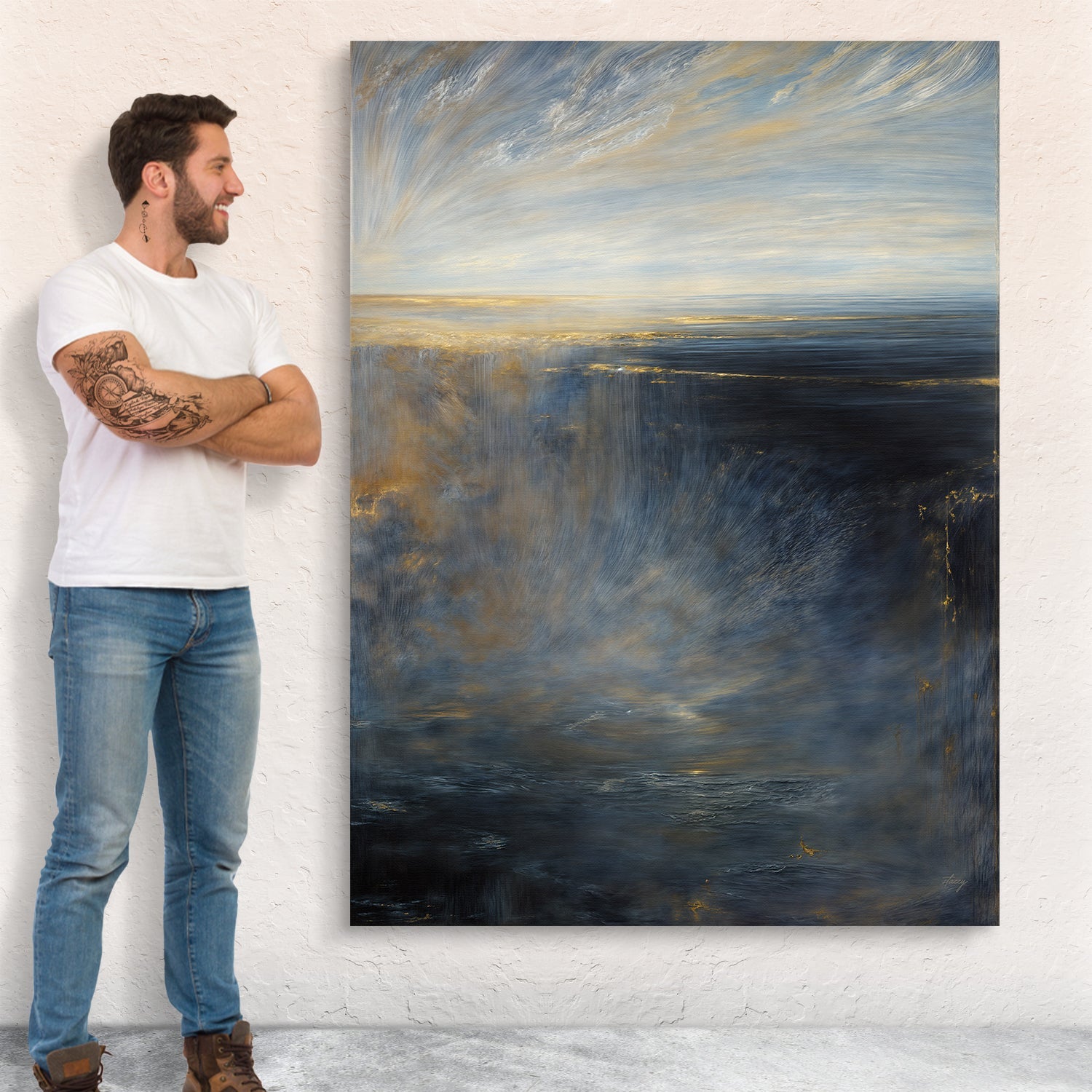 Canvas Print: "Oceans Lament" on sale at MyriadMart