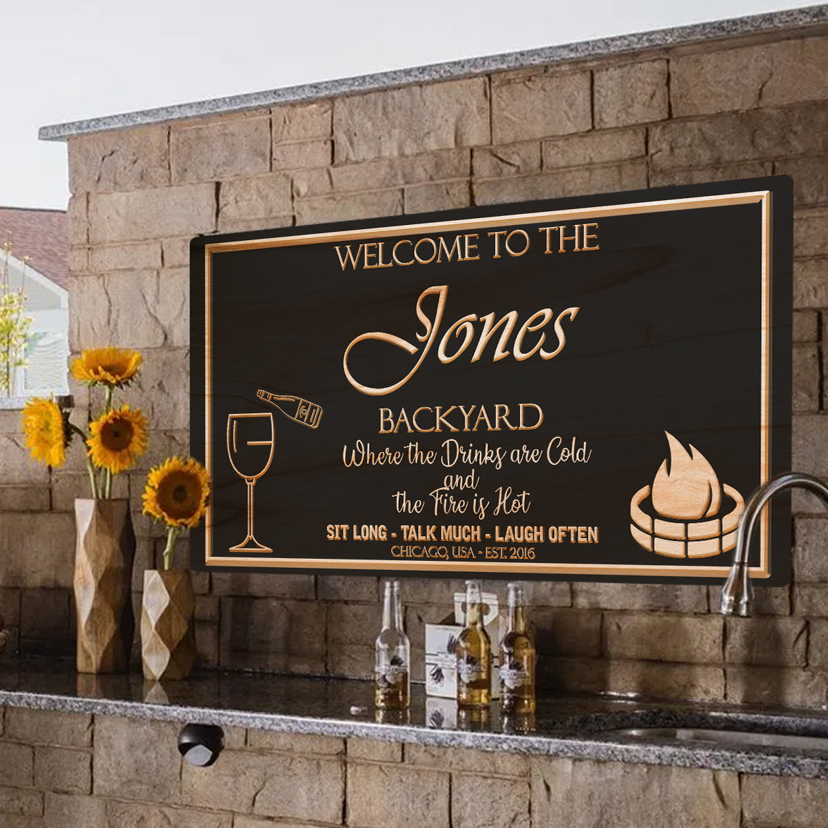 Backyard Sign on sale at MyriadMart