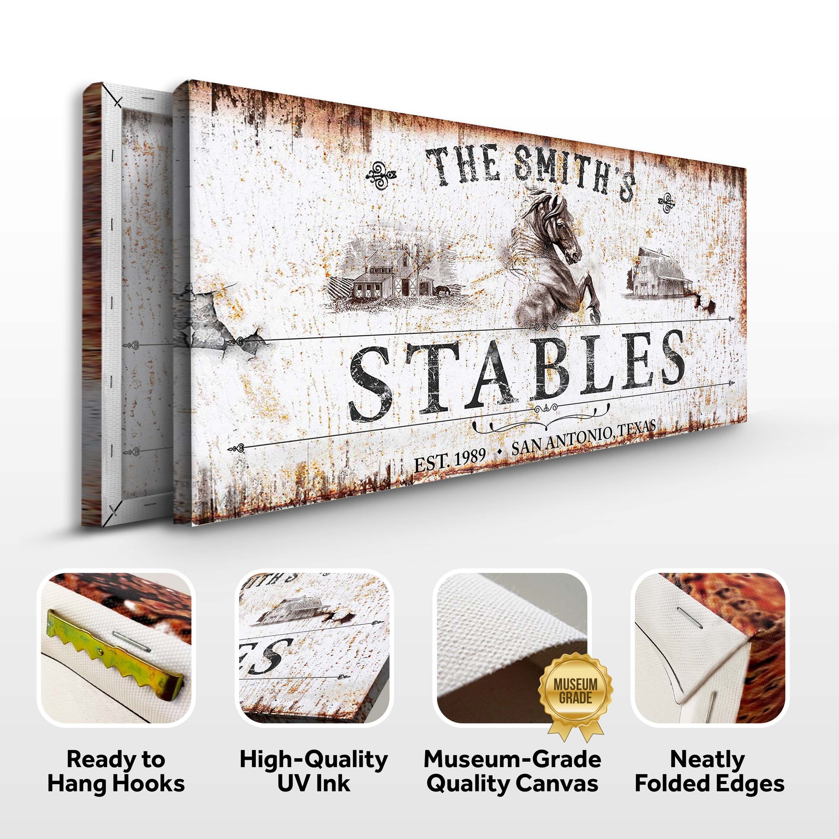 Rustic Stables Decor Sign on sale at MyriadMart