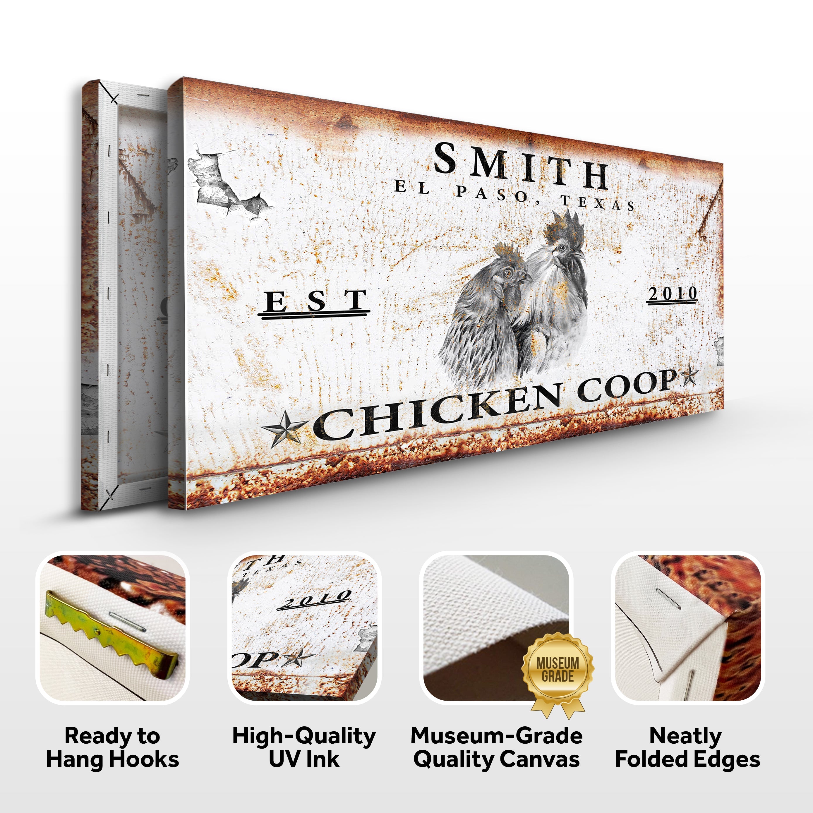 Chicken Coop Sign V on sale at MyriadMart