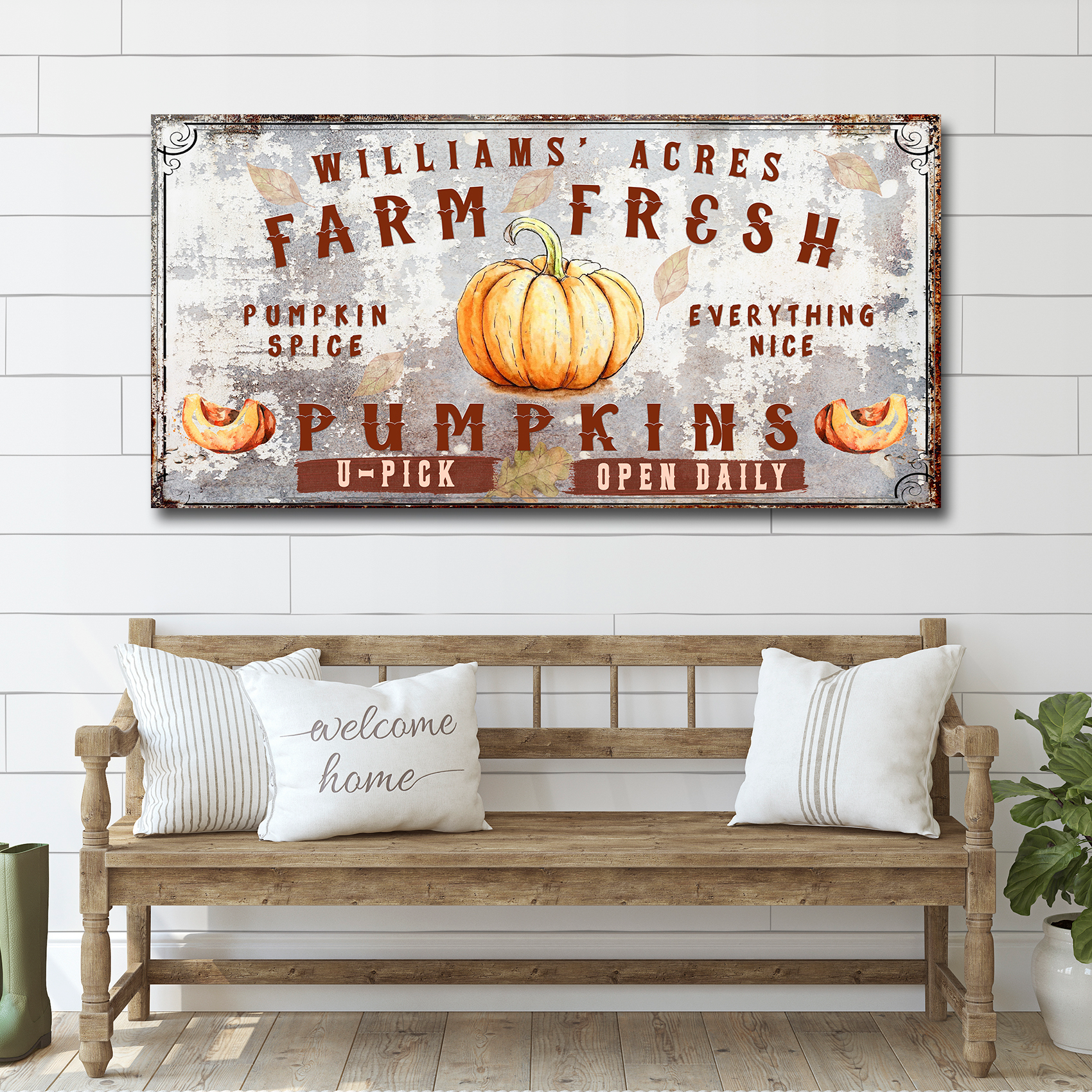 Farm Fresh Pumpkins Sign on sale at MyriadMart