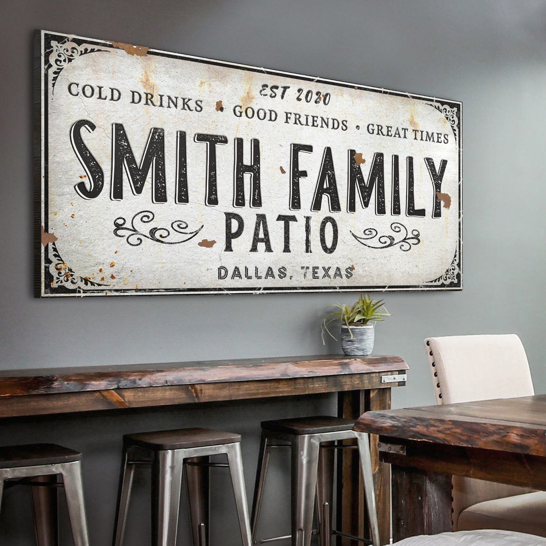 Family Patio Sign on sale at MyriadMart
