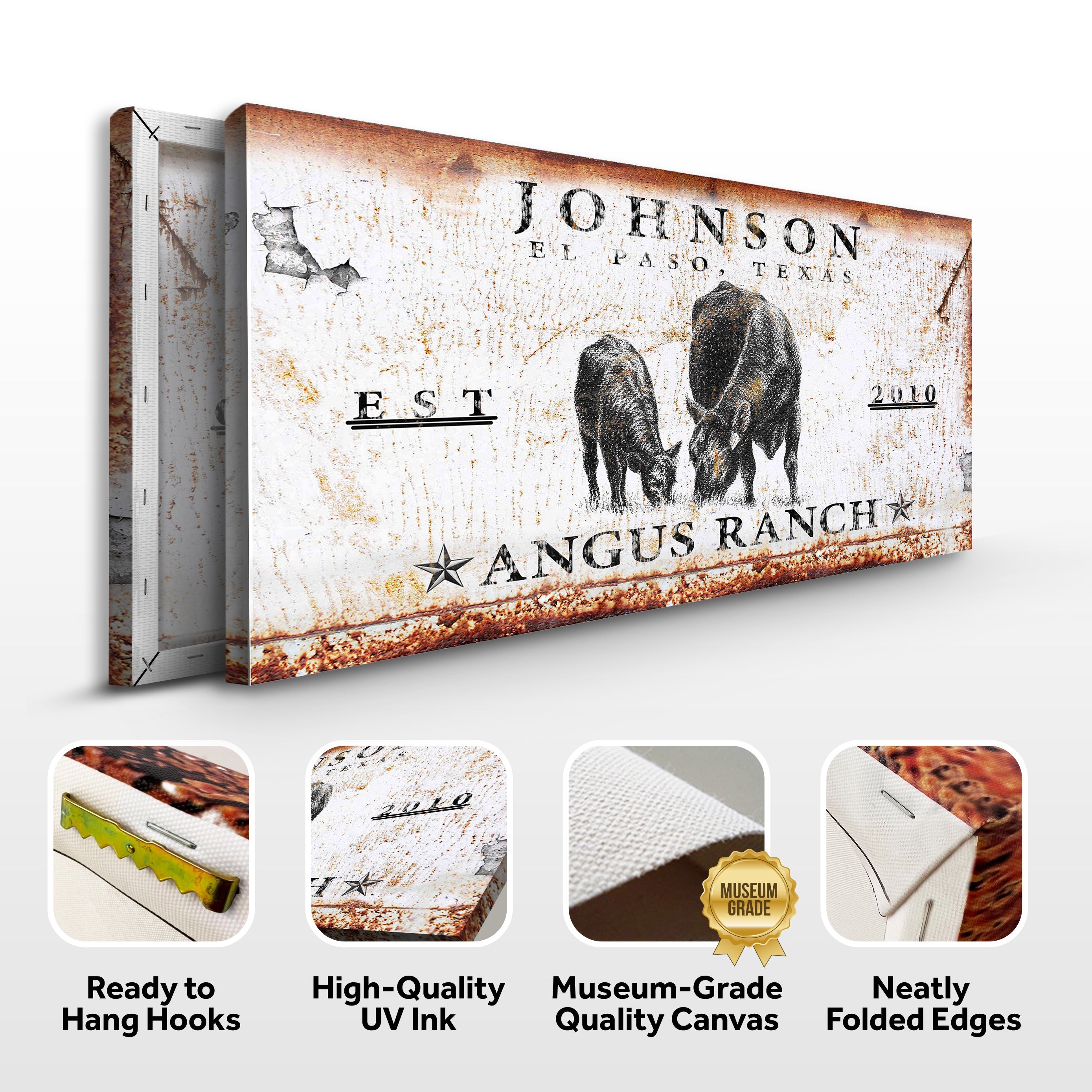 Angus Ranch Sign on sale at MyriadMart