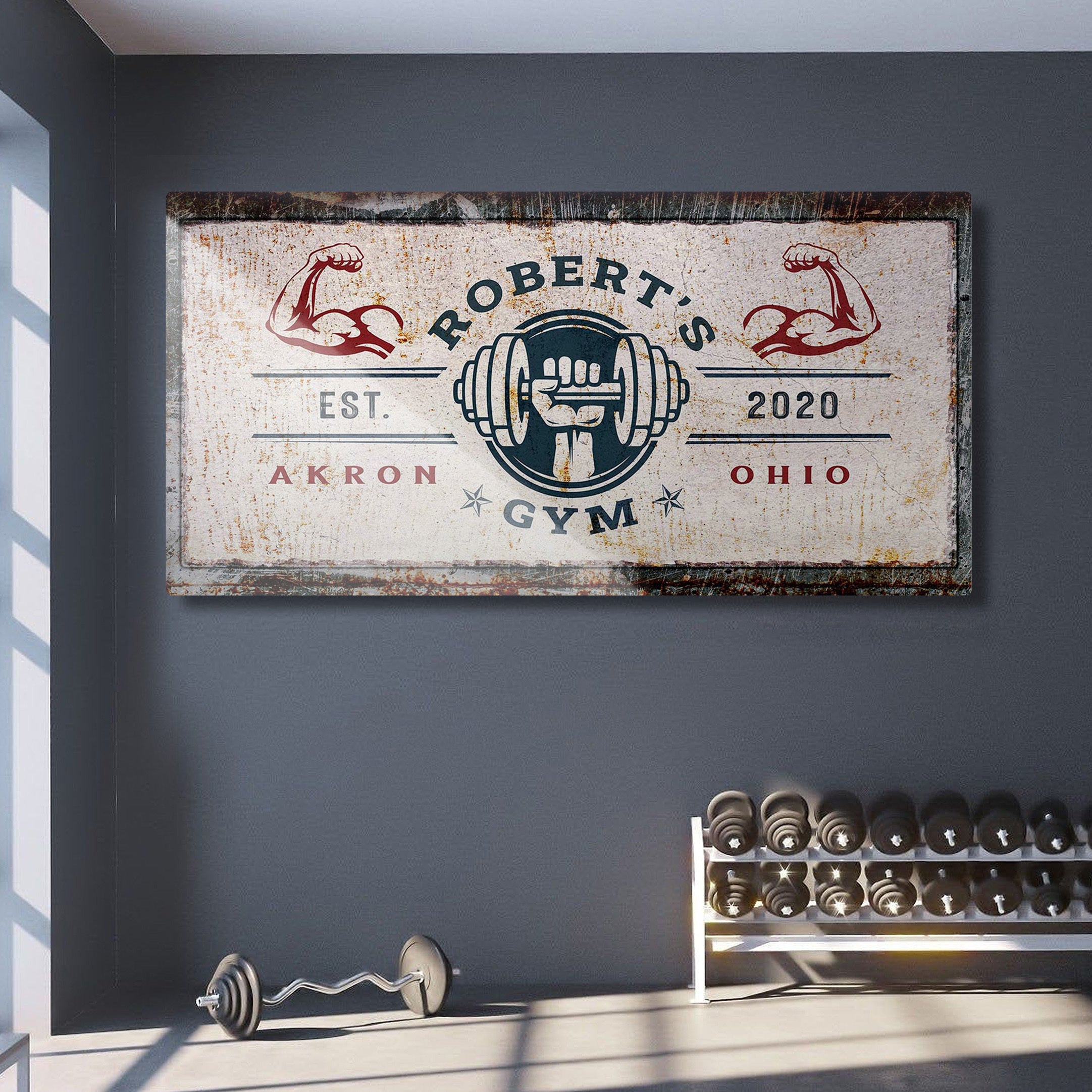 Gym Sign V on sale at MyriadMart