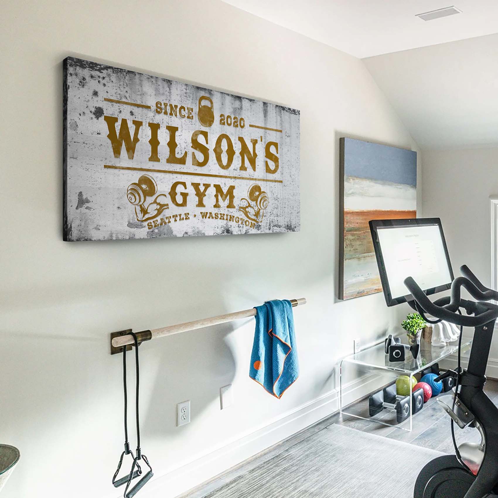 Gym Sign XV on sale at MyriadMart