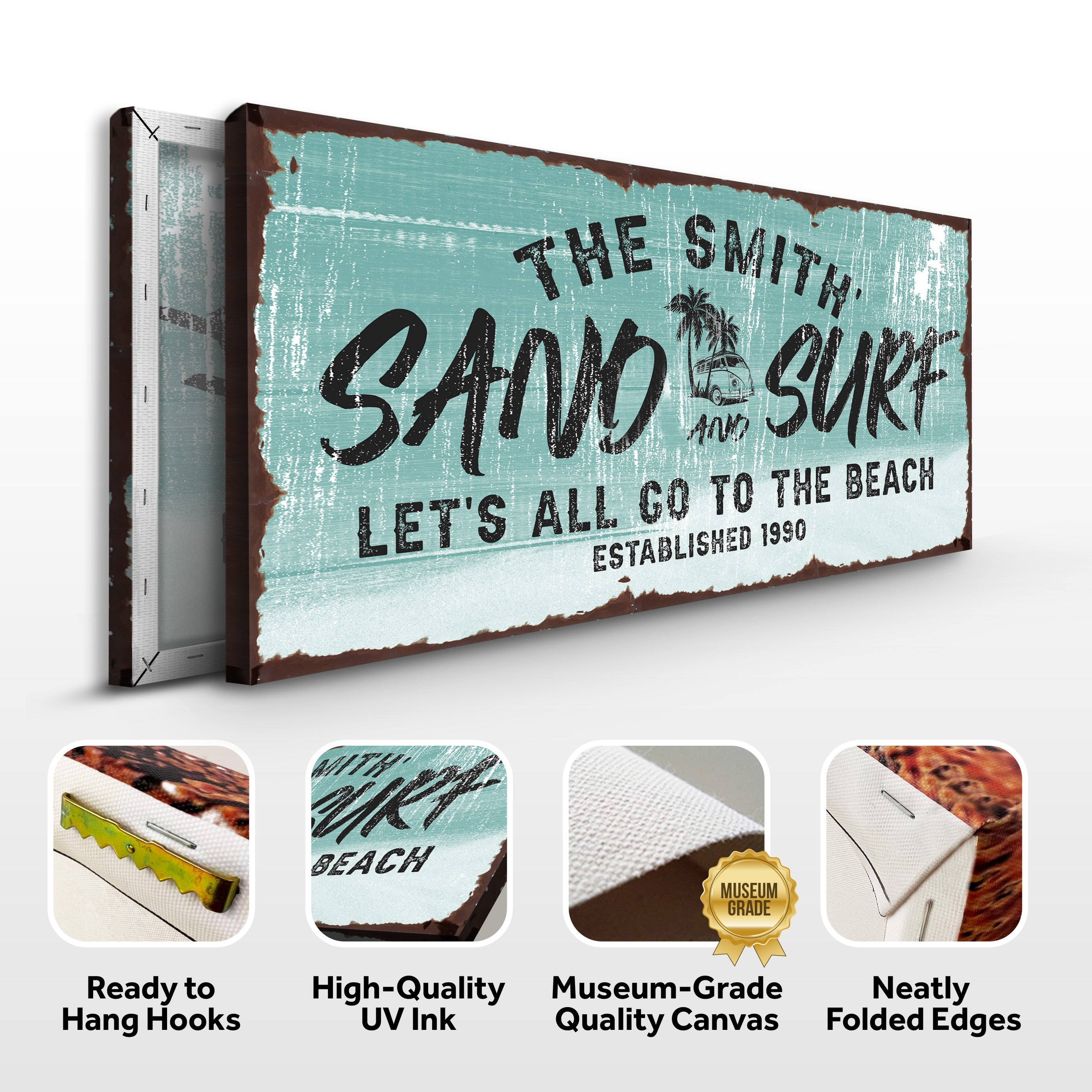 Sand and Surf Sign II on sale at MyriadMart