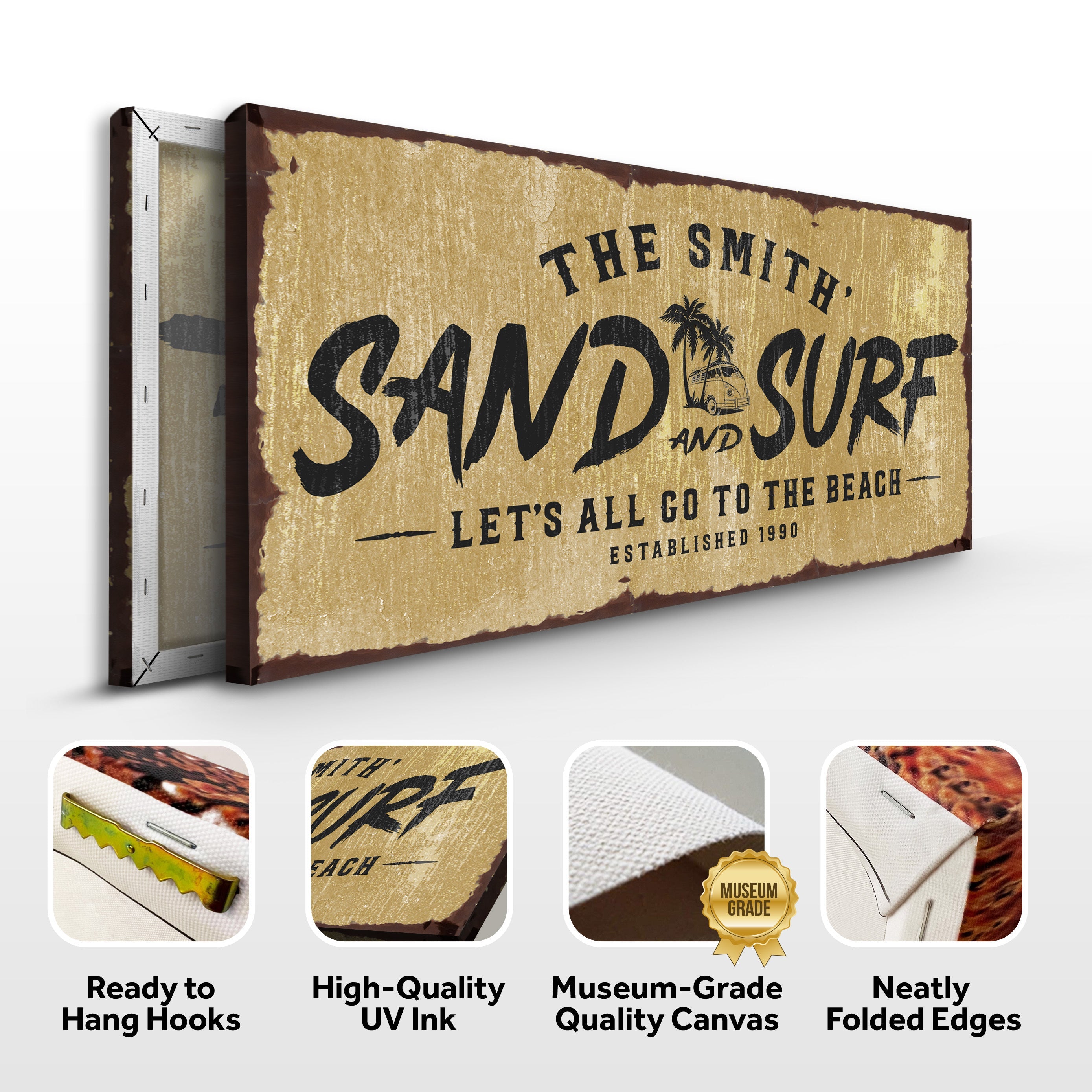 Sand and Surf Sign VII on sale at MyriadMart