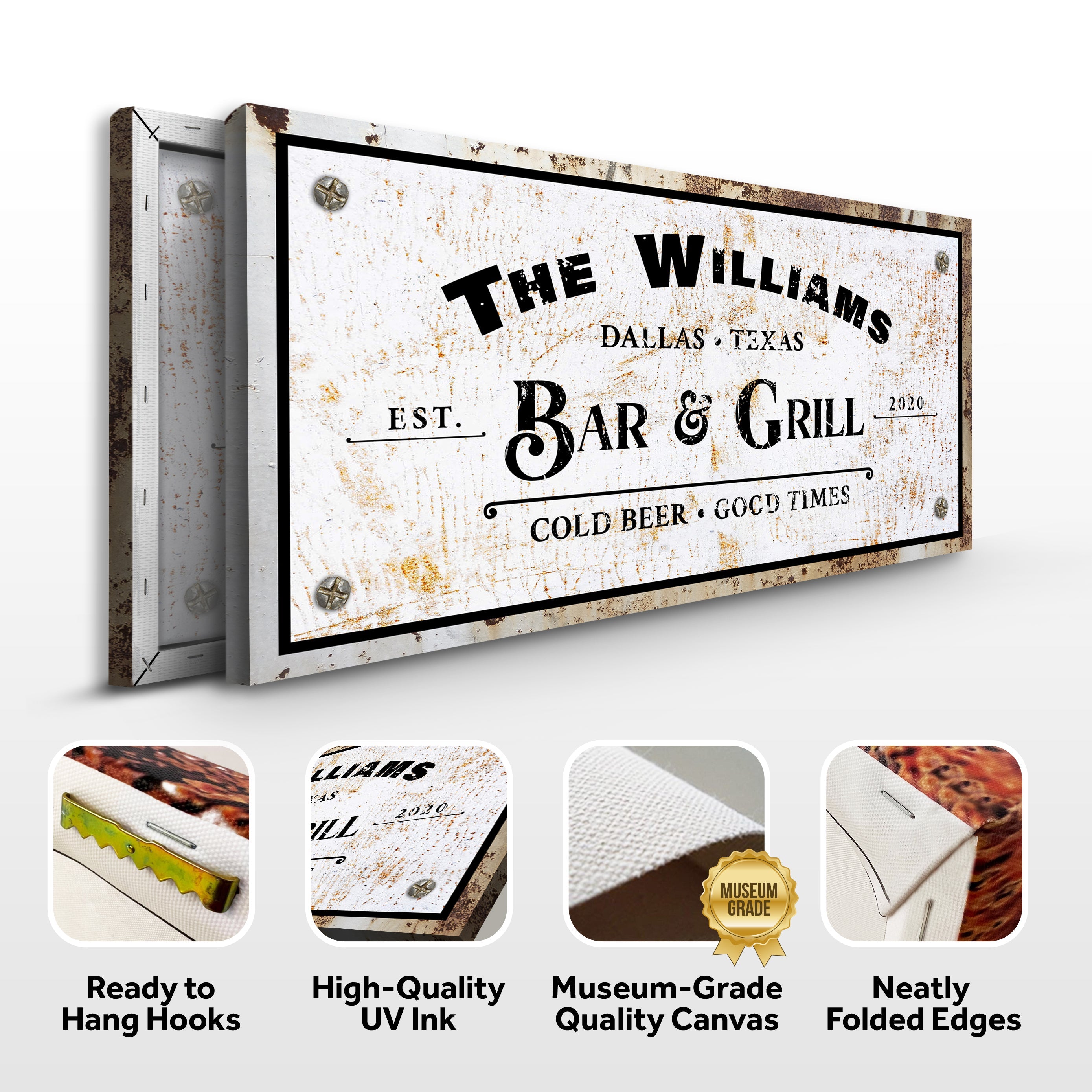 Bar and Grill Sign VIII on sale at MyriadMart