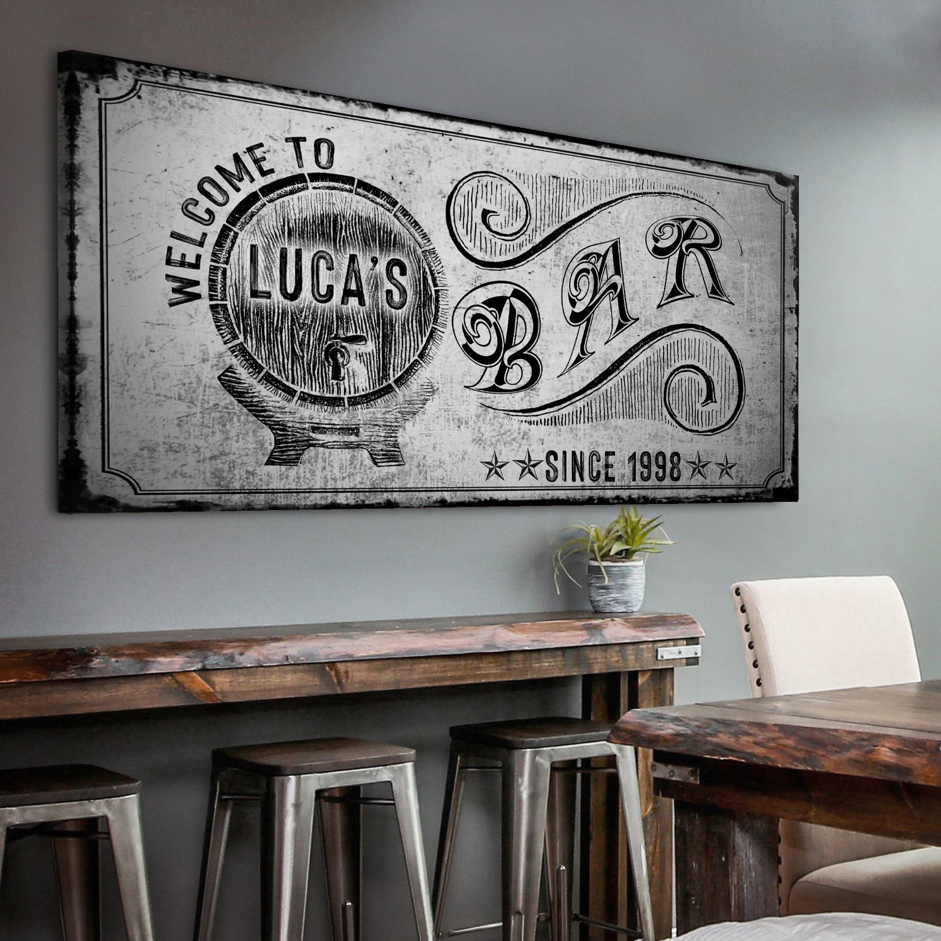 Bar Sign on sale at MyriadMart