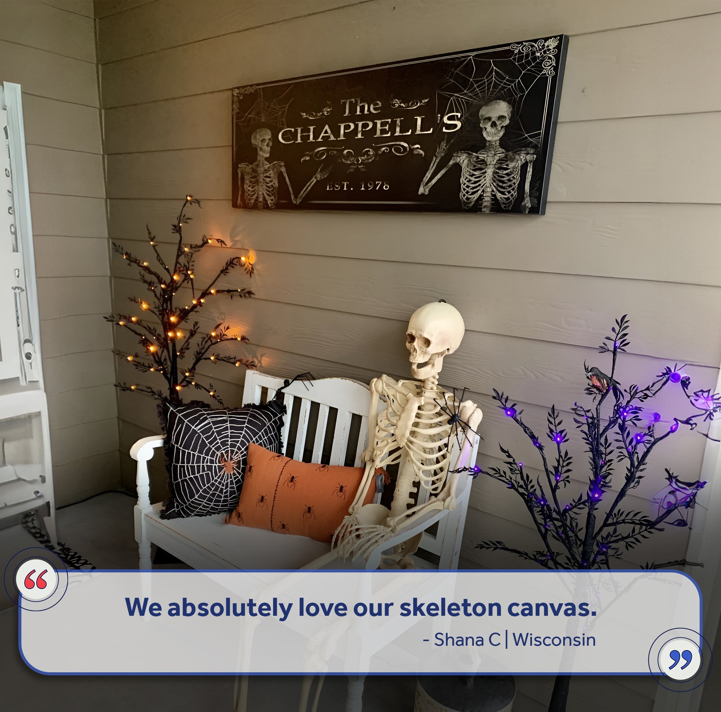 Gothic Family Sign on sale at MyriadMart