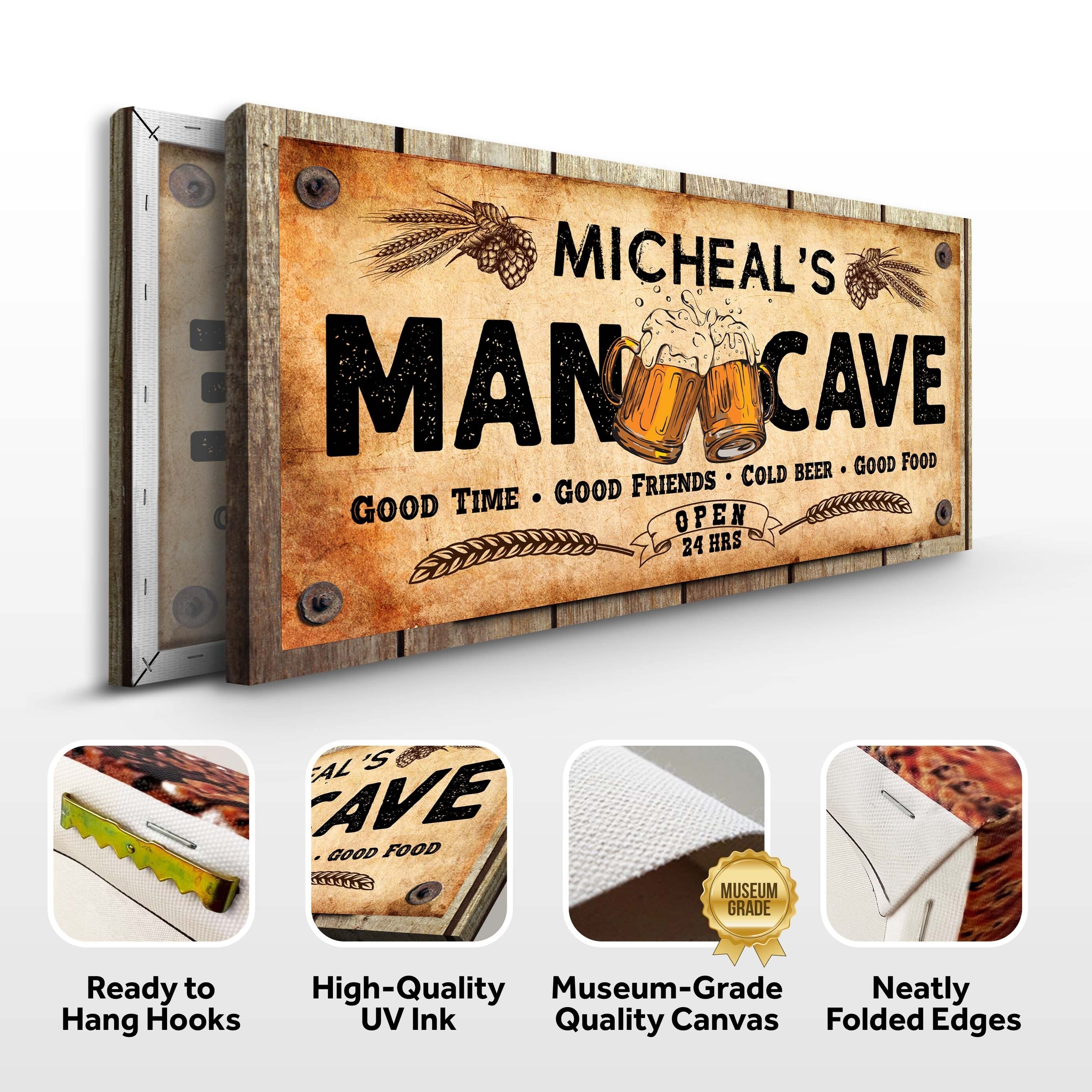 Man Cave Sign IV on sale at MyriadMart