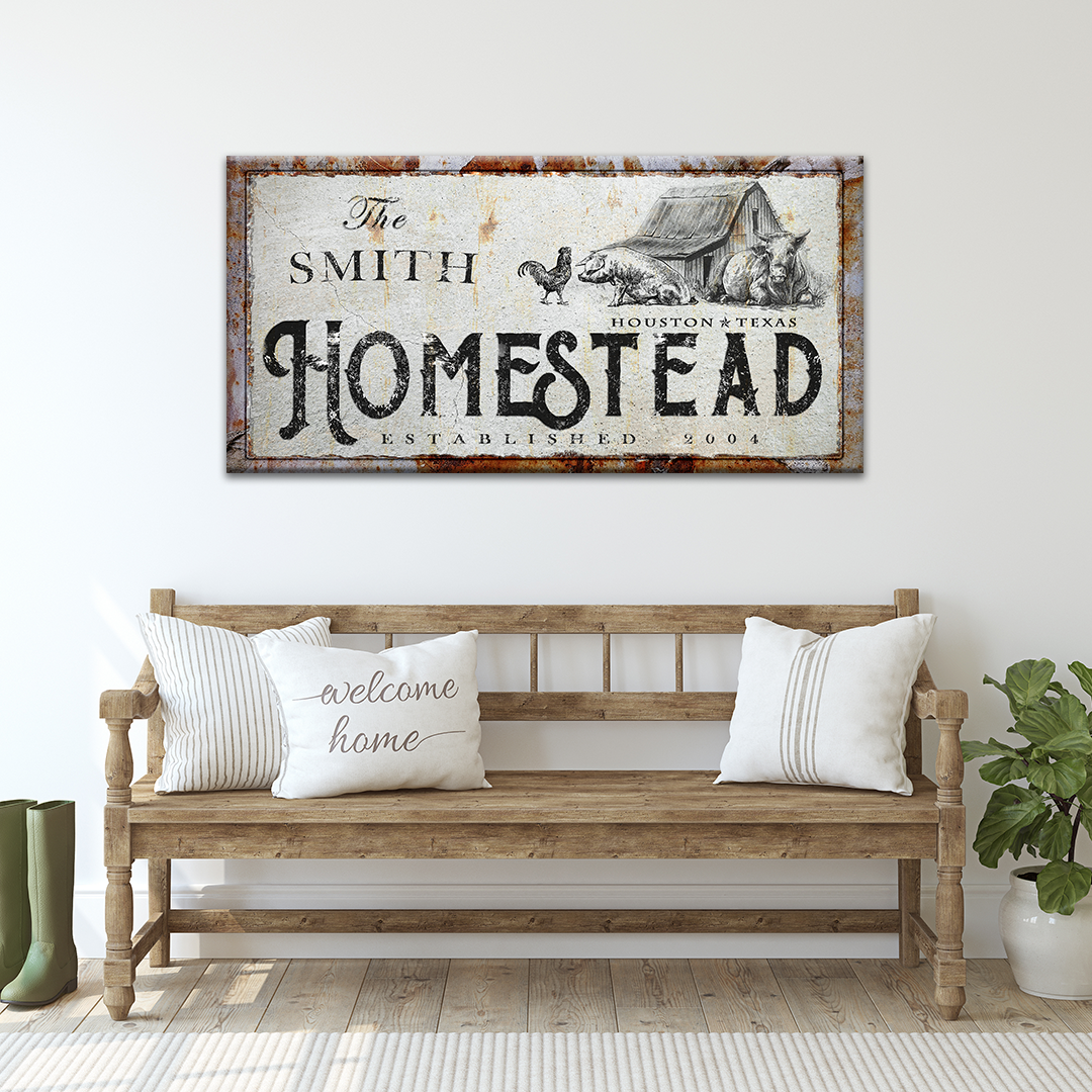 Homestead Sign on sale at MyriadMart
