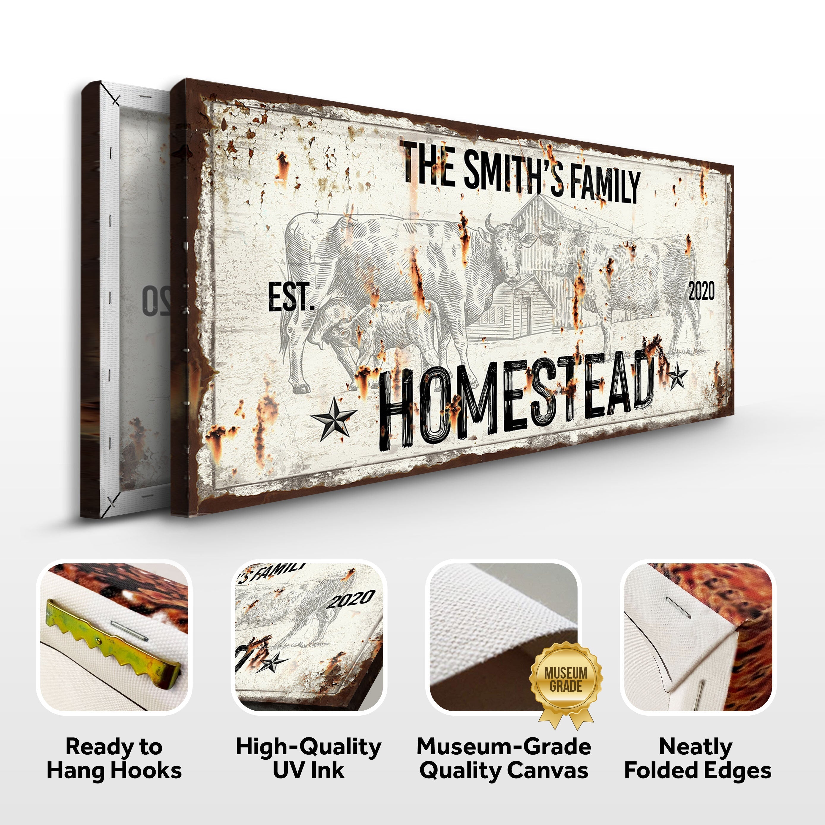 Rustic Homestead Sign on sale at MyriadMart