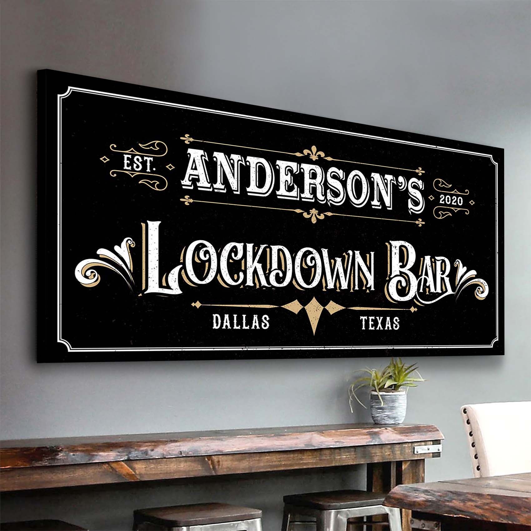 Lockdown Bar Sign on sale at MyriadMart