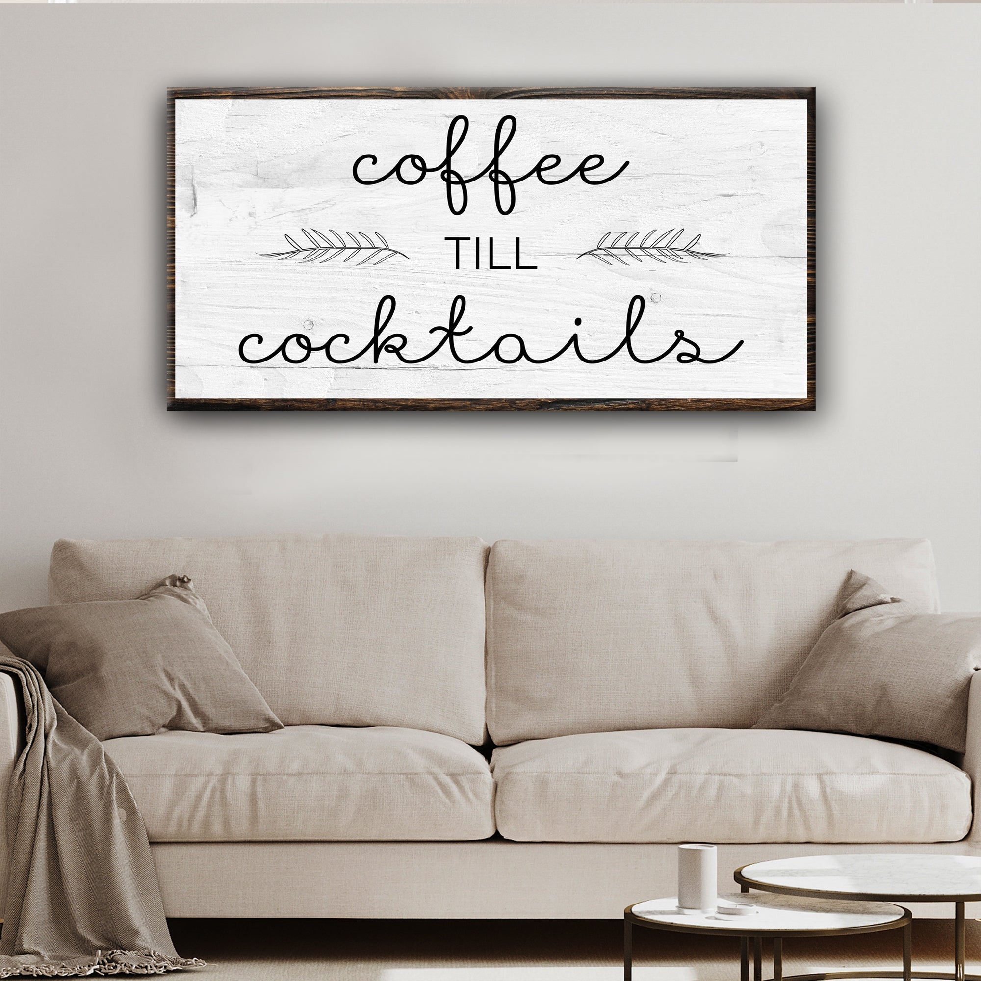 Coffee Till Cocktails Sign II on sale at MyriadMart