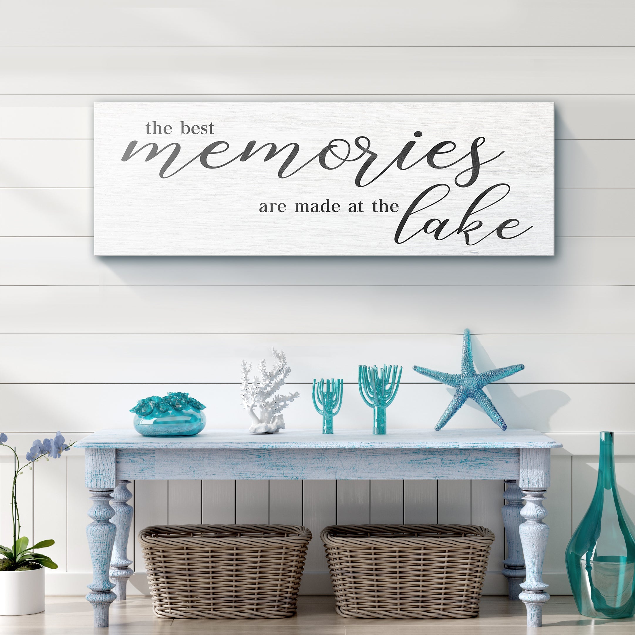 Best Memories At The Lake Sign on sale at MyriadMart