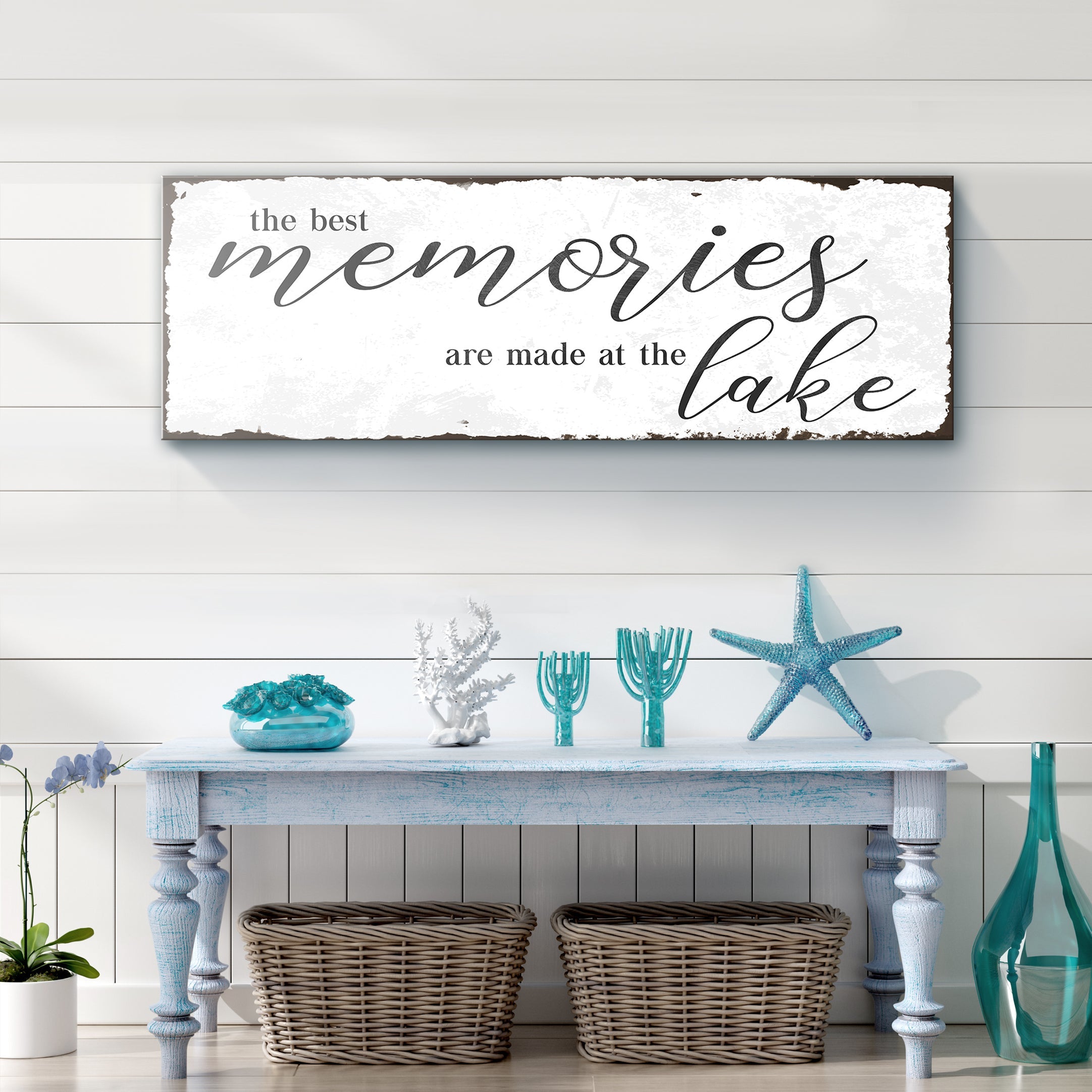 Best Memories At The Lake Sign on sale at MyriadMart